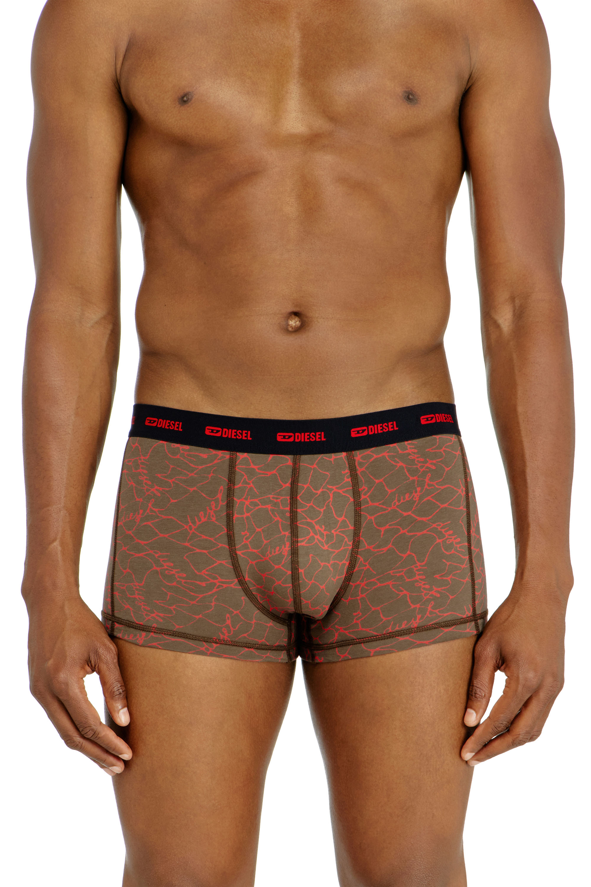 Diesel - DAMIEN-UTLT-3PACK, Lot de trois boxers avec motif graphique Homme in Polychrome - 1