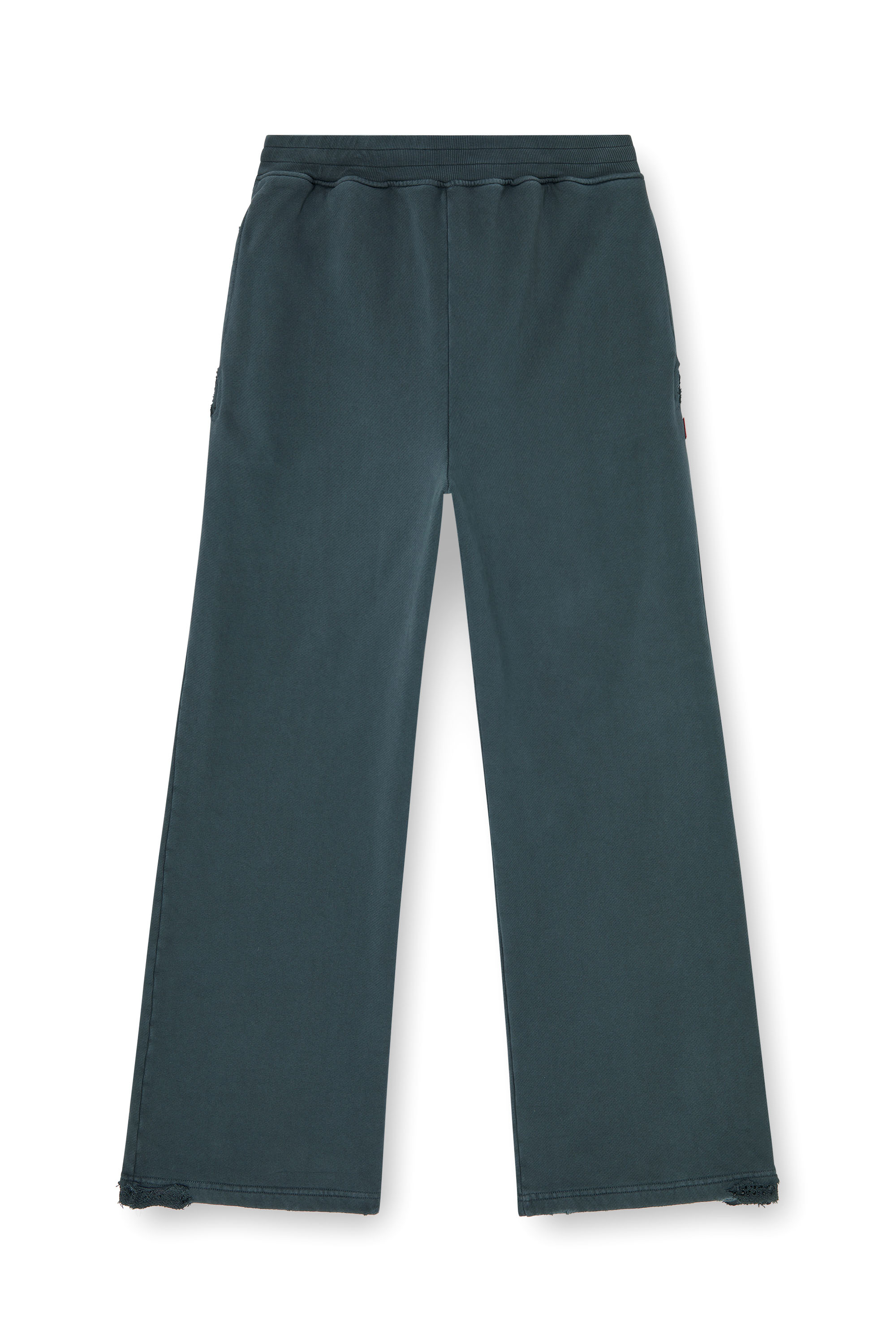 Diesel - P-MARTAINS-CRYSTALS, Man's Distressed sweatpants with crystal details in Blue - 4
