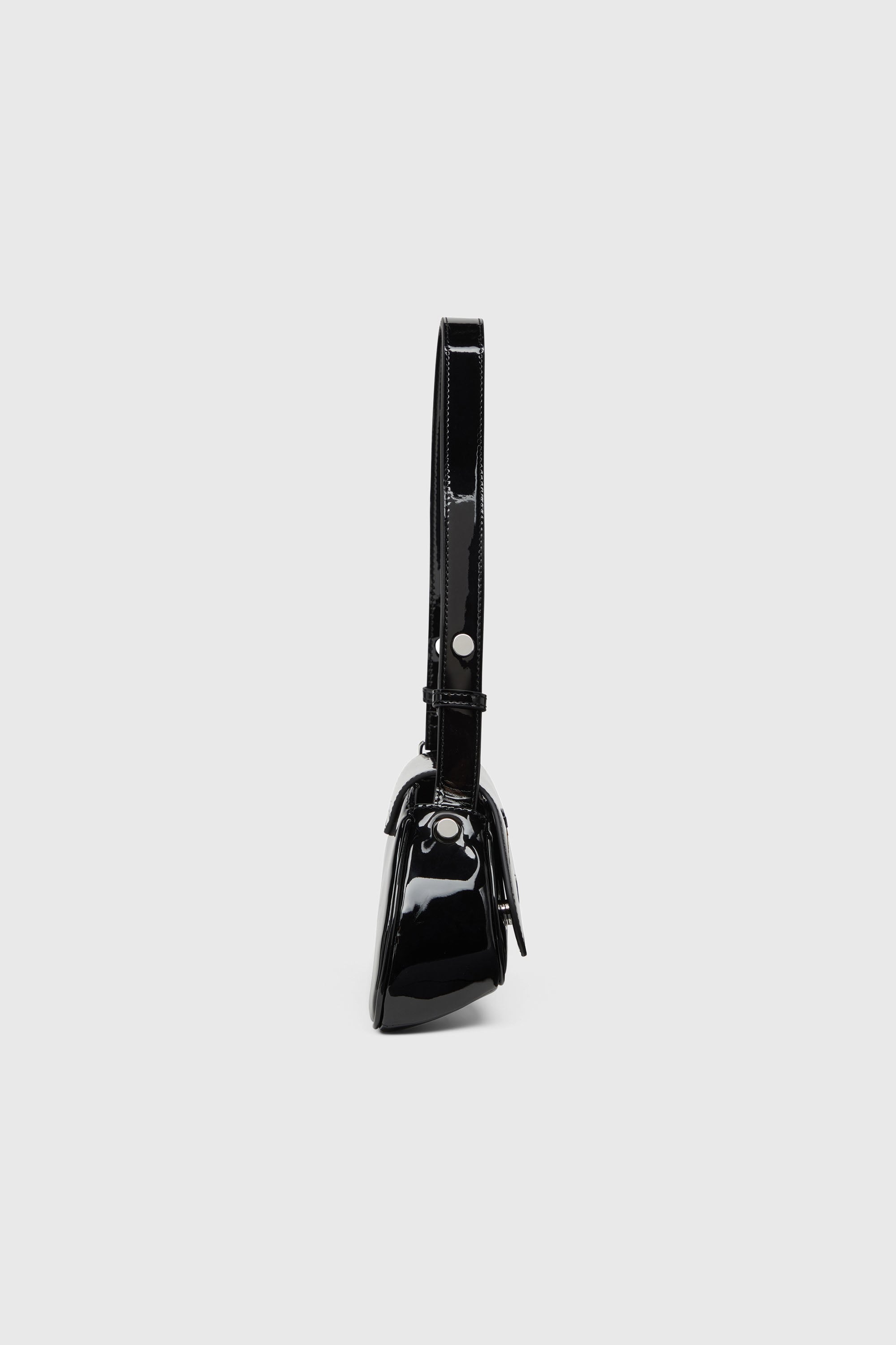 Diesel - PLAY CROSSBODY, Play-Sac &agrave; bandouli&egrave;re glossy Femme in Noir - 5