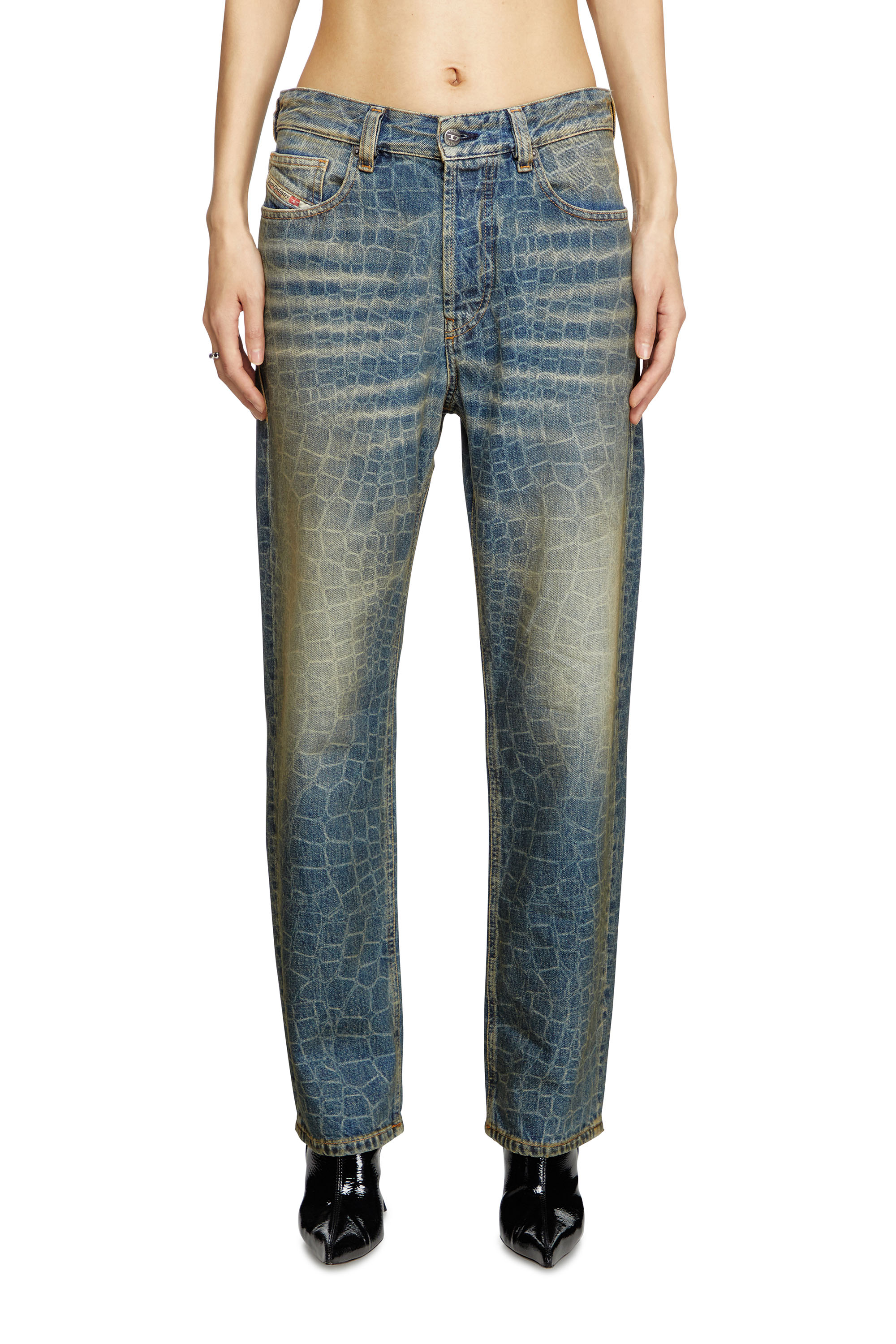 Diesel - Regular Jeans 1988 D-Ark 007BU Femme, Bleu Foncé - Image 1