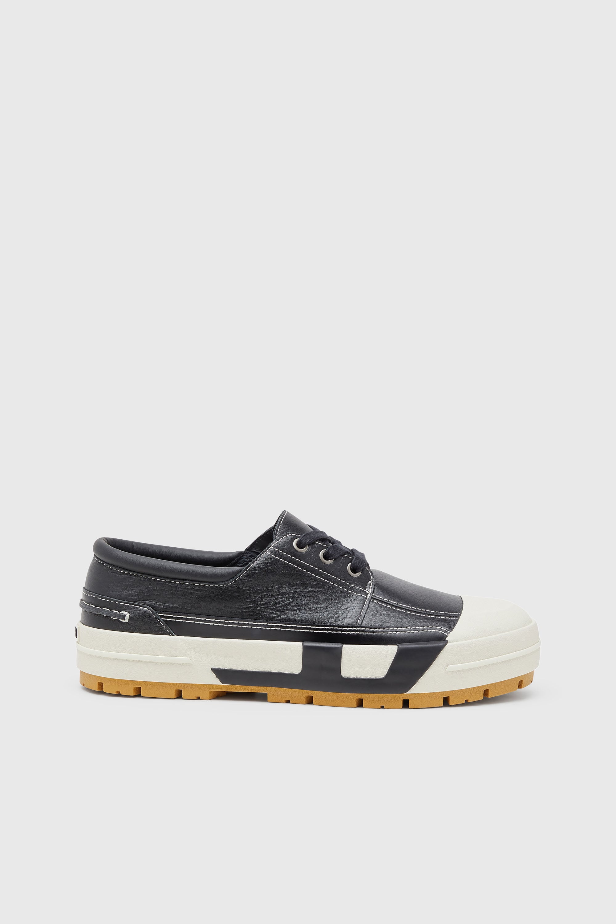 Diesel - S-D-VERSE MOCASSIN, S-D-Verse - Mocassin hybride en cuir Homme in Noir - 1