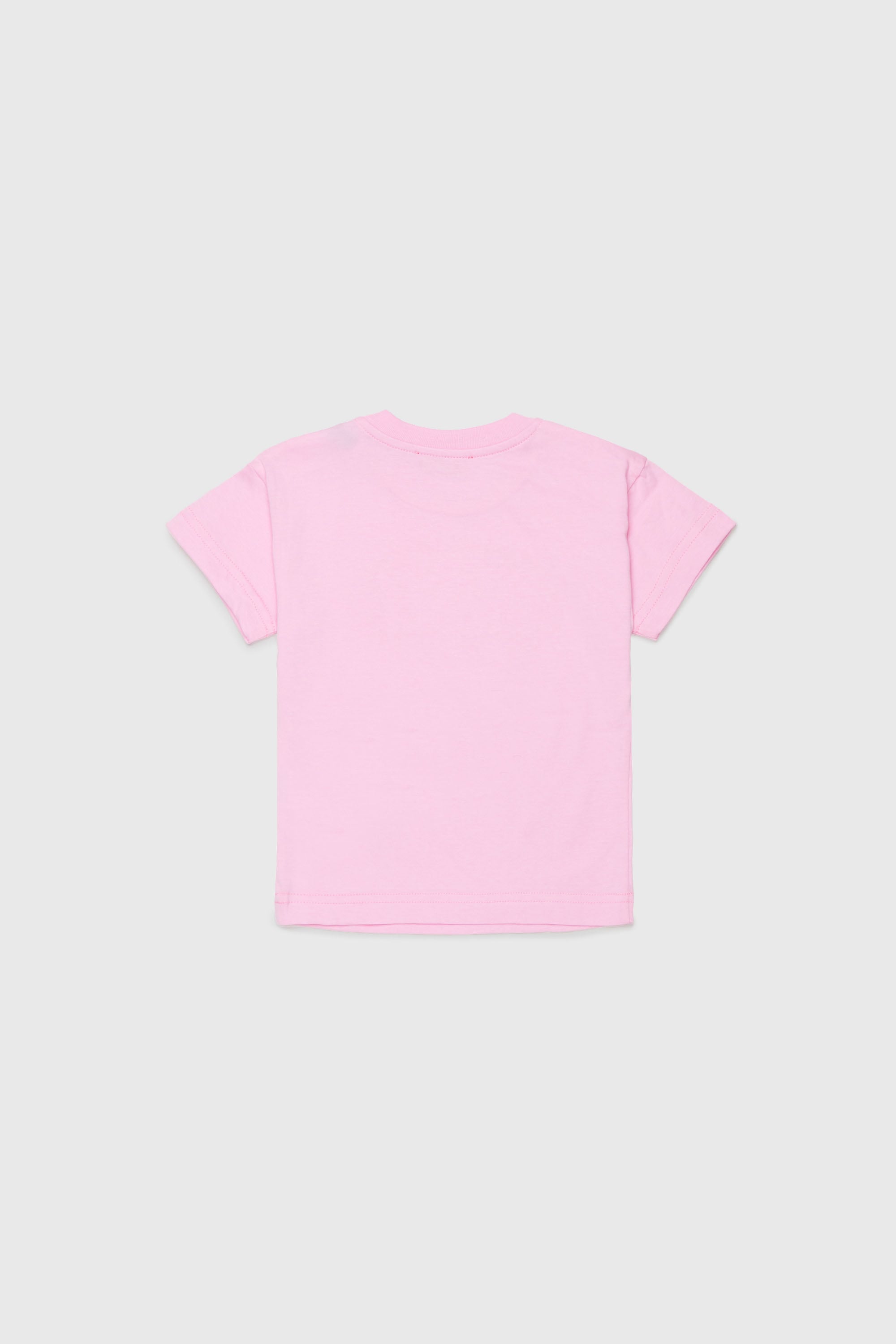Diesel - TDSELB, T-shirt en coton avec imprim&eacute; logo Mixte in Rose - 2