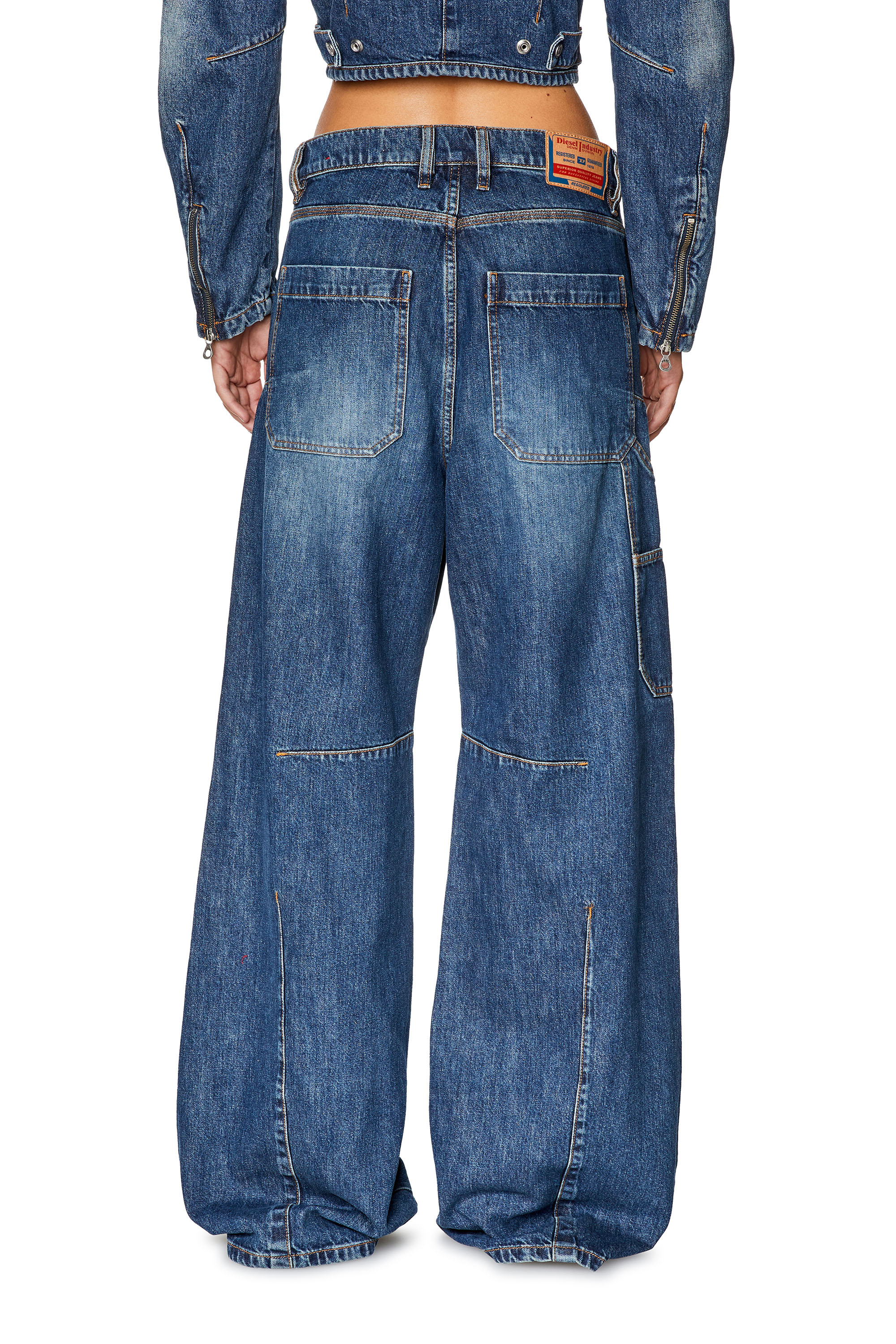 Diesel - Straight Jeans 1996 D-Sire 0HJAW, Dark Blue - Image 3