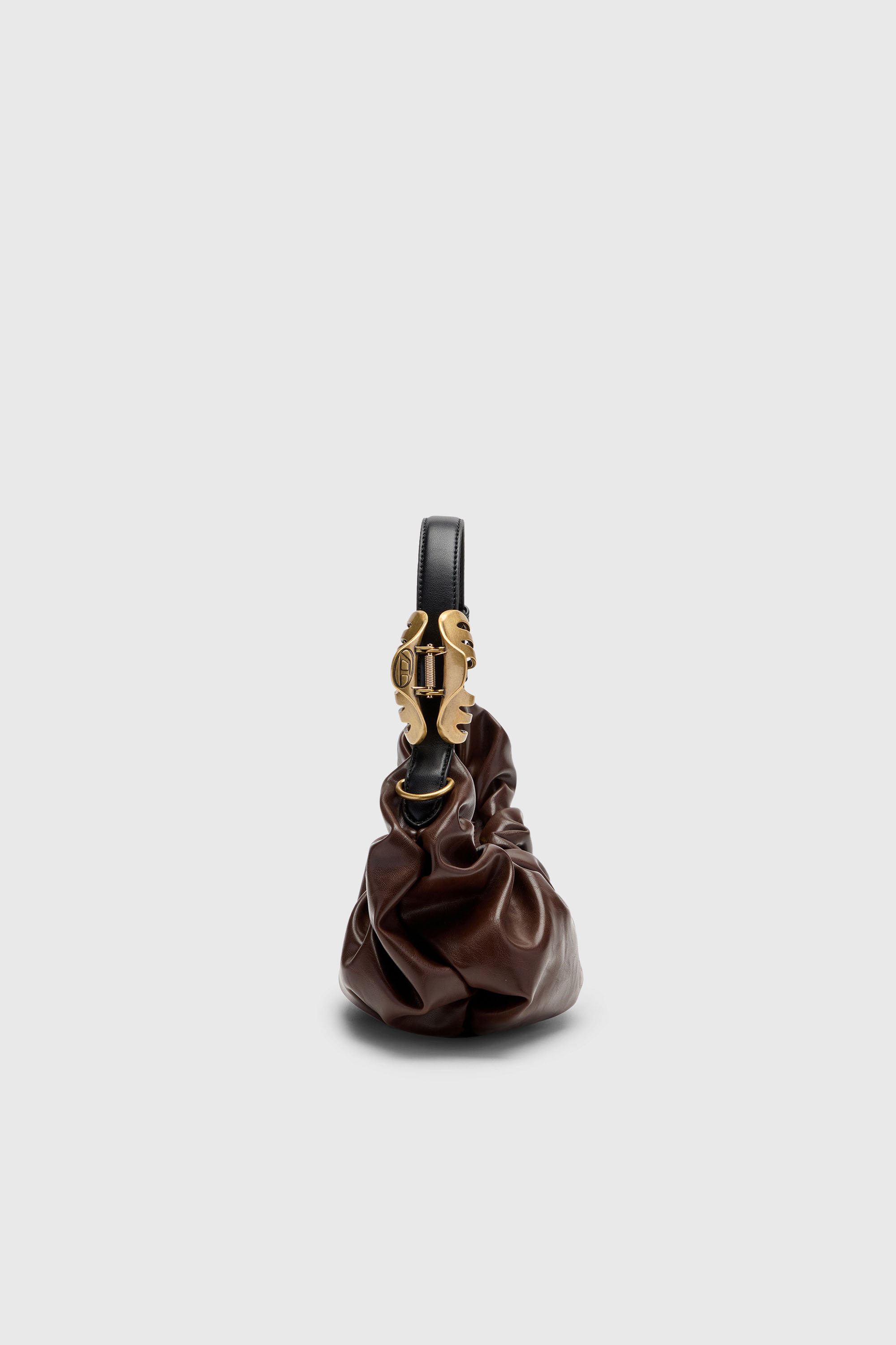 Diesel - GRAB-D HOBO S, Grab-D-Sac hobo froiss&eacute; Femme in Marron - 5