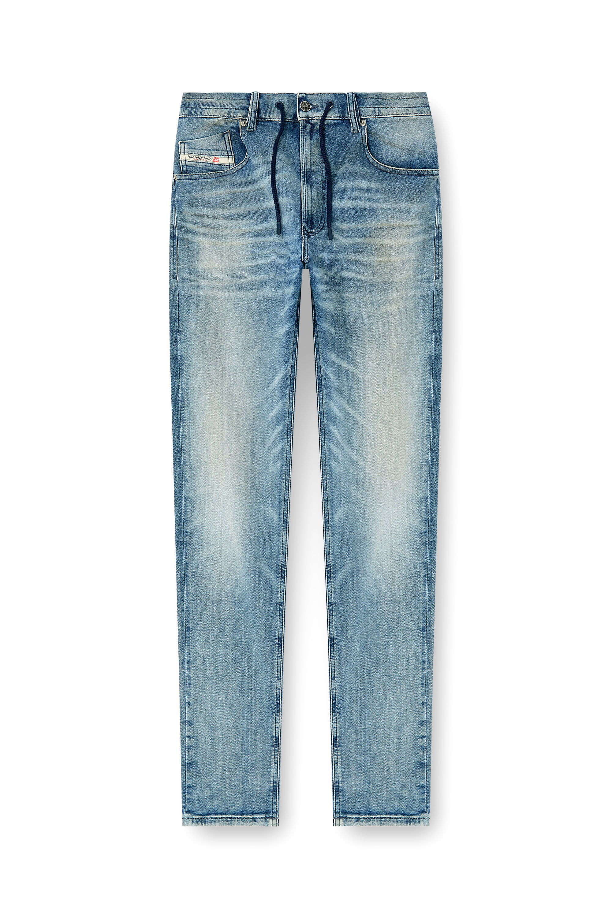 Diesel - Regular 2032 D-Krooley Joggjeans&reg; 09N63 Homme, Bleu Clair - Image 2
