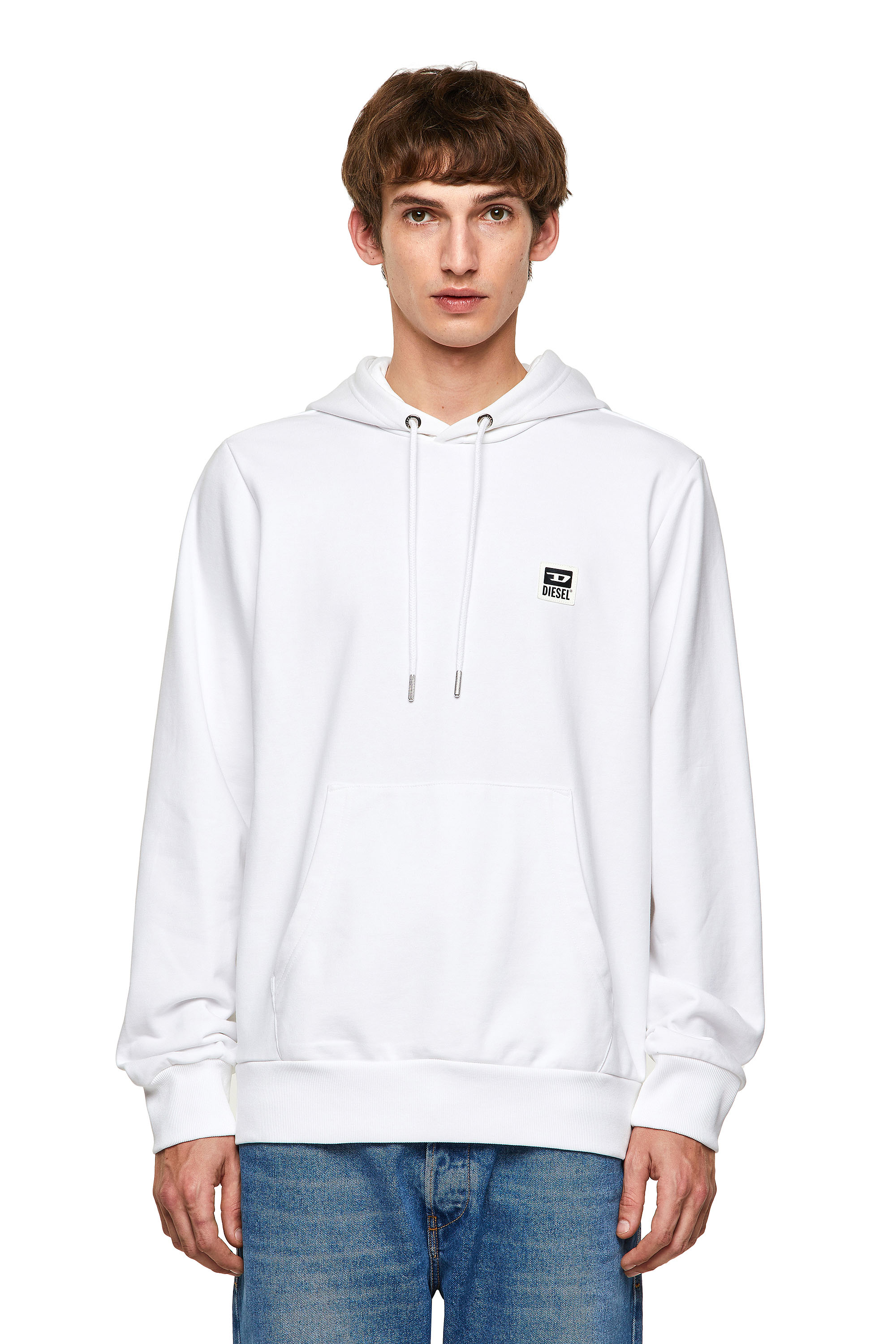 S-GIRK-HOOD-K21, White - Sweaters