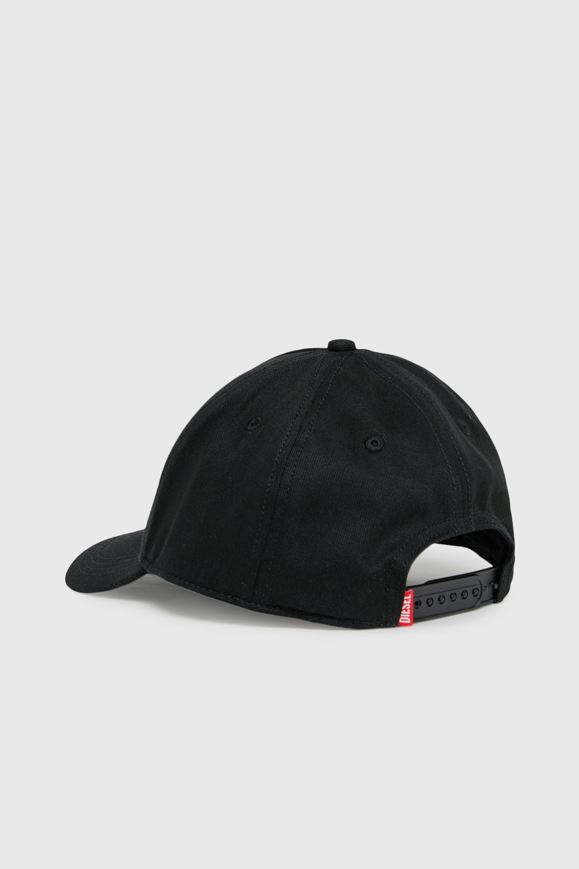 Diesel - FLIMO, Casquette de baseball avec imprim&eacute; logo Oval D Homme in Noir - 2