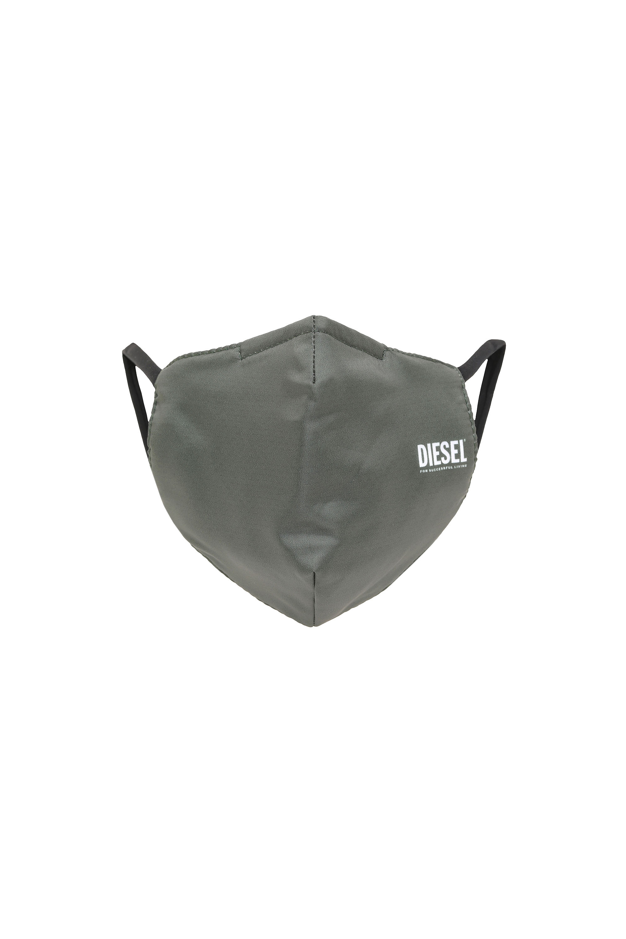 Diesel - FACEMASK-PLAIN-SS21, Military Green - Image 1