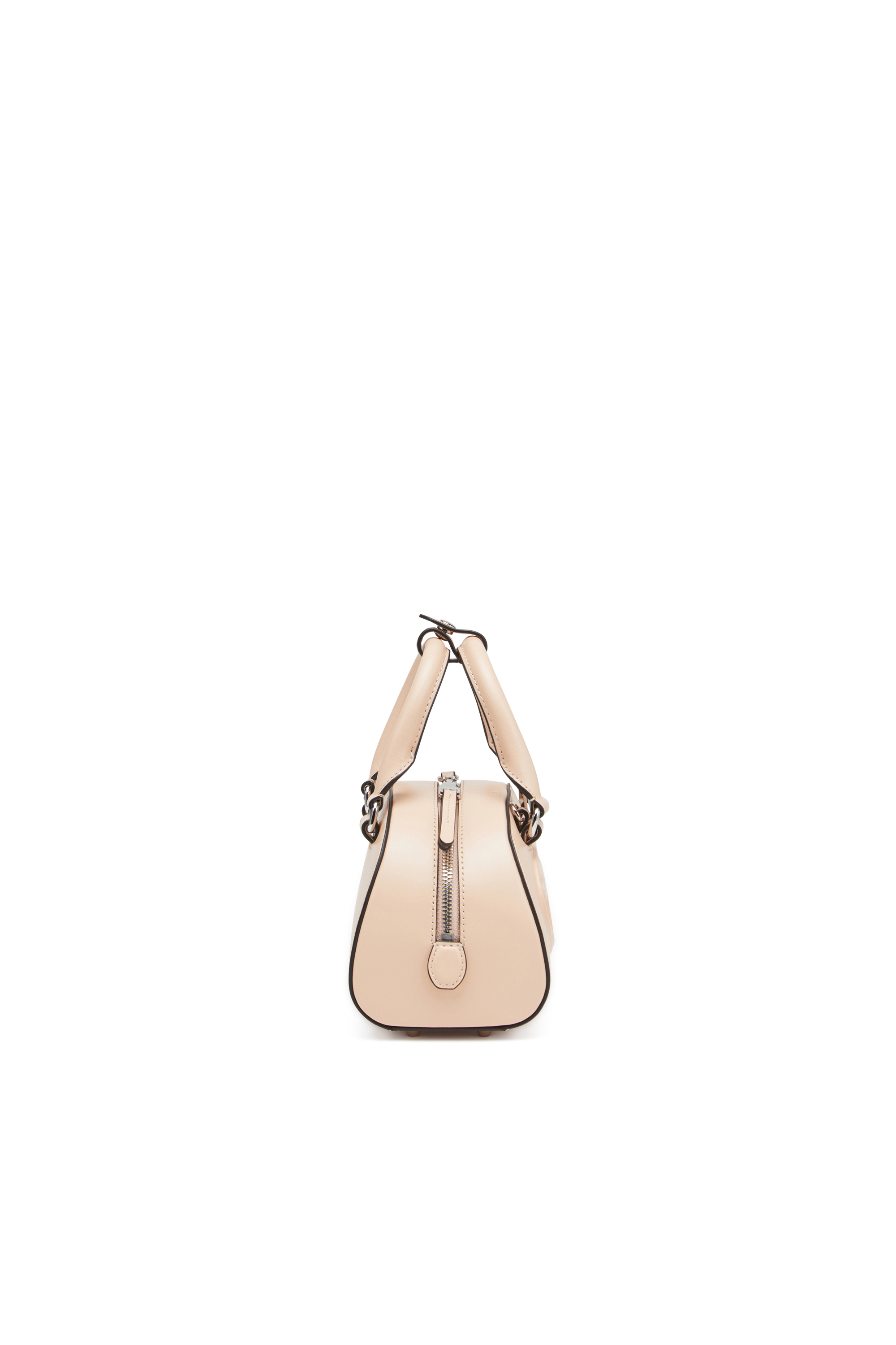 Diesel - 1DR DOME CROSSBODY, 1DR Dome-Mini sac bowling en cuir Femme in Rose - 4