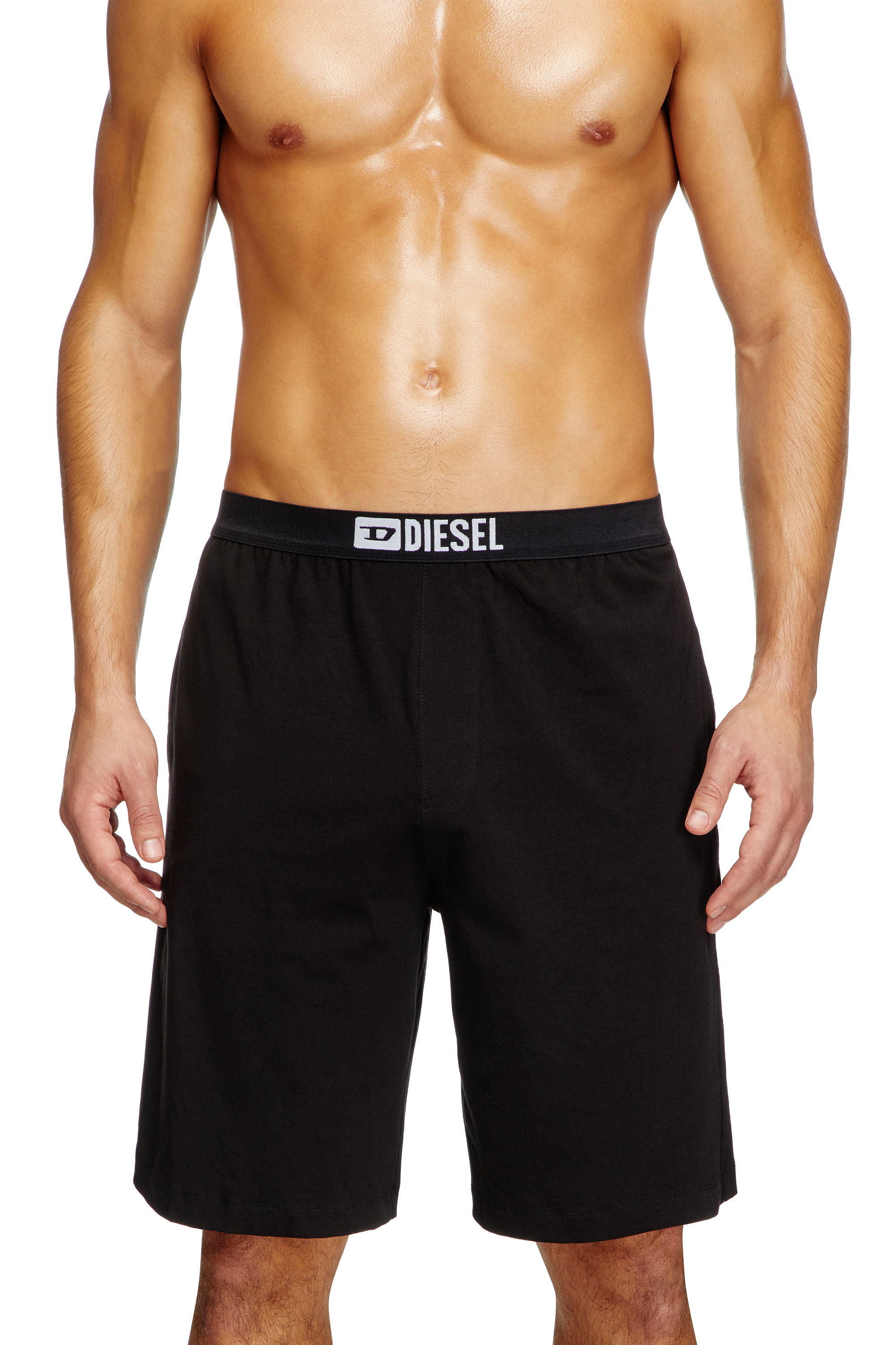 Diesel - ADAM-D-BOX, Extra-long boxer shorts Homme in Noir - 2