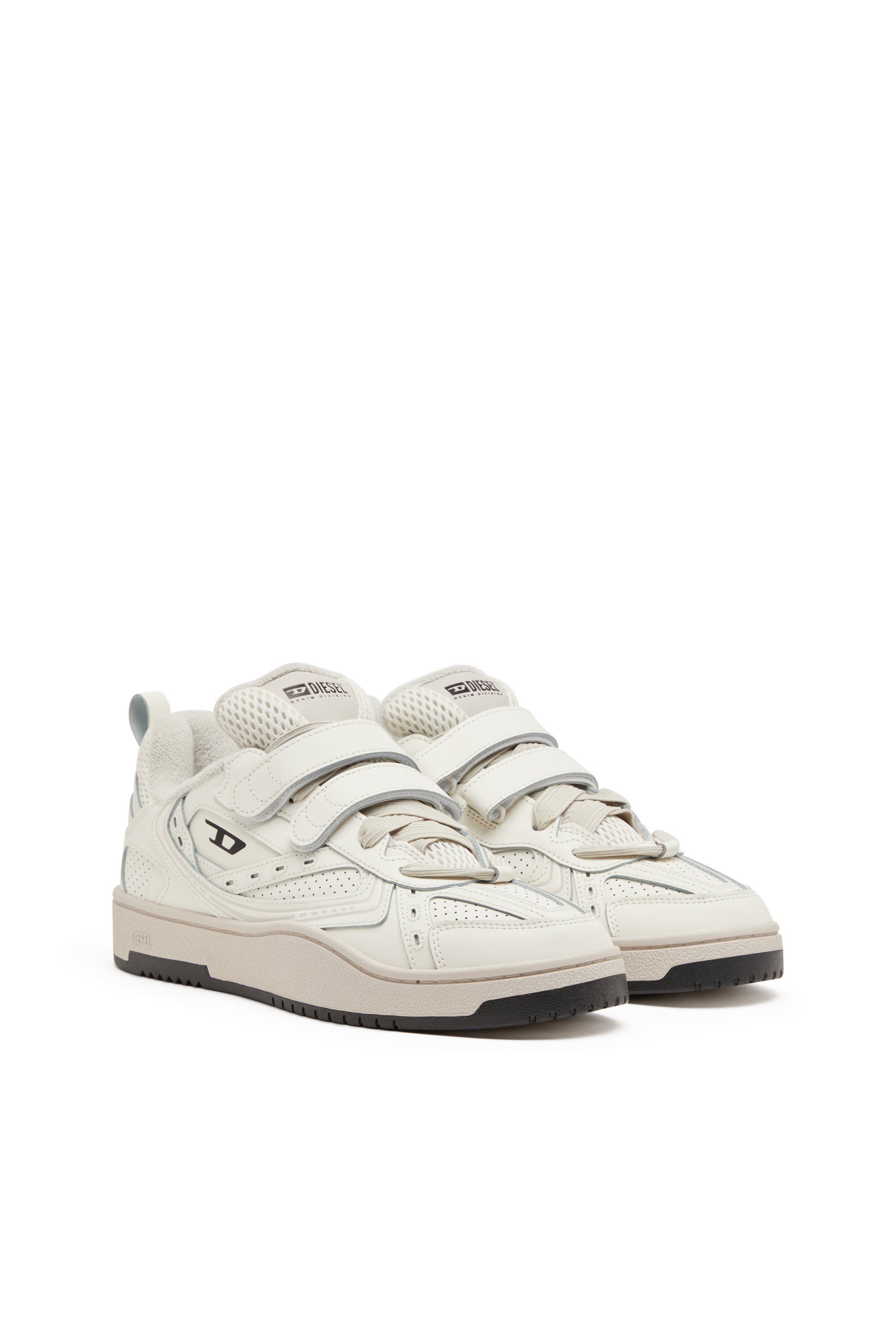 Diesel - S-UKIYO SKT, S-Ukiyo-Sneakers monochromes à brides Homme in Blanc - 2