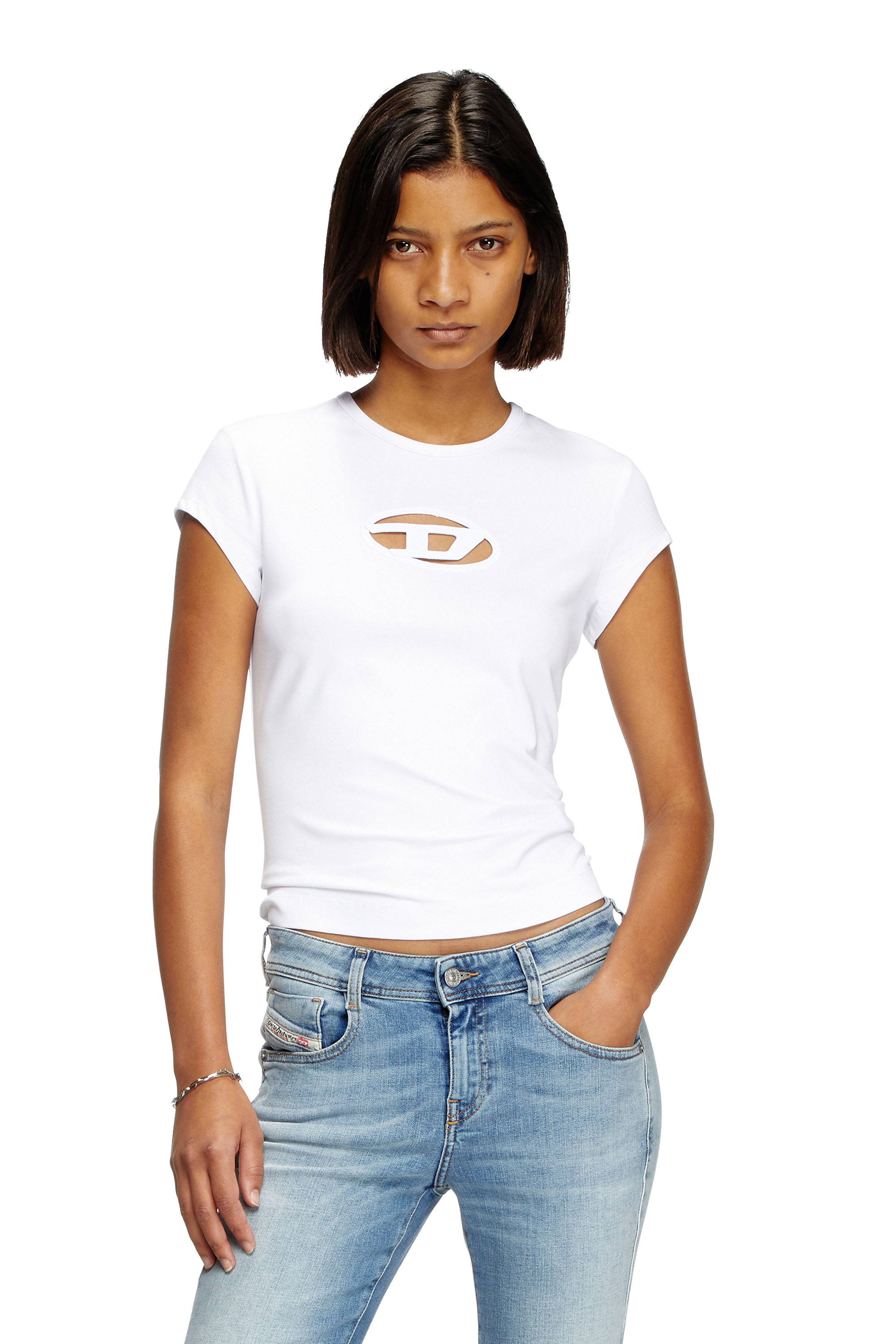 Diesel - T-ANGIE, White - Image 1