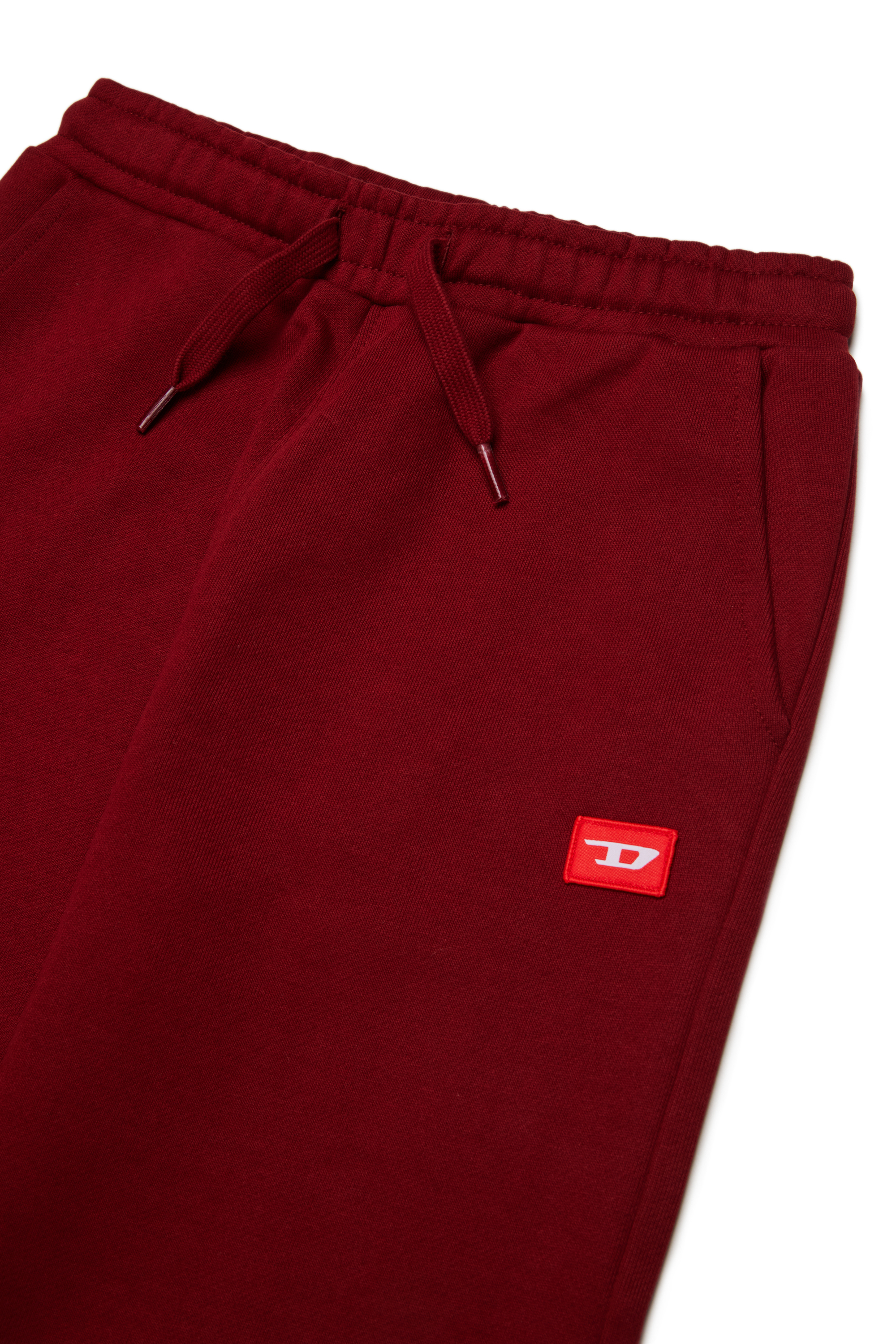 Diesel - PXGIN, Pantalons en coton avec poches lat&eacute;rales Mixte in Rouge - 3