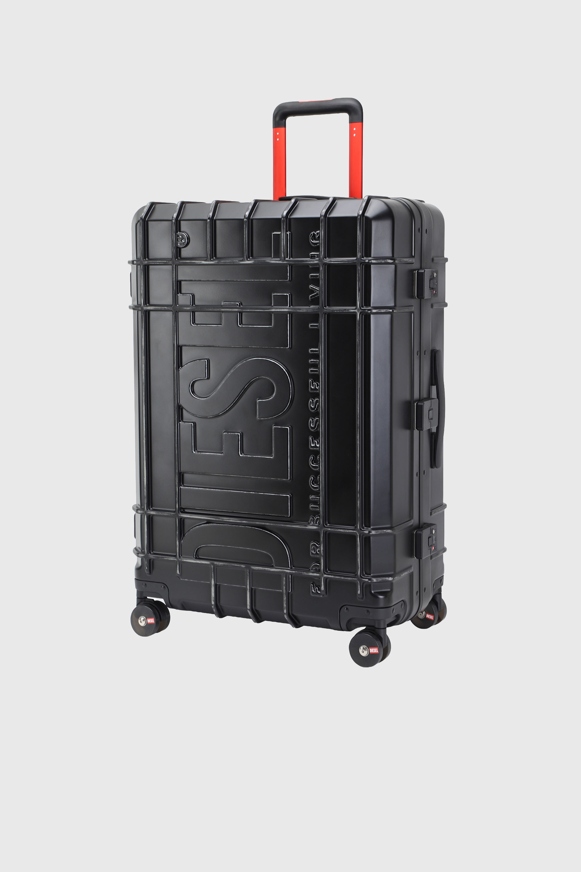 Diesel - DIESEL PC STRONG IMAGE TROLLEY- DSL003, Valise robuste taille L Mixte in Noir - 6