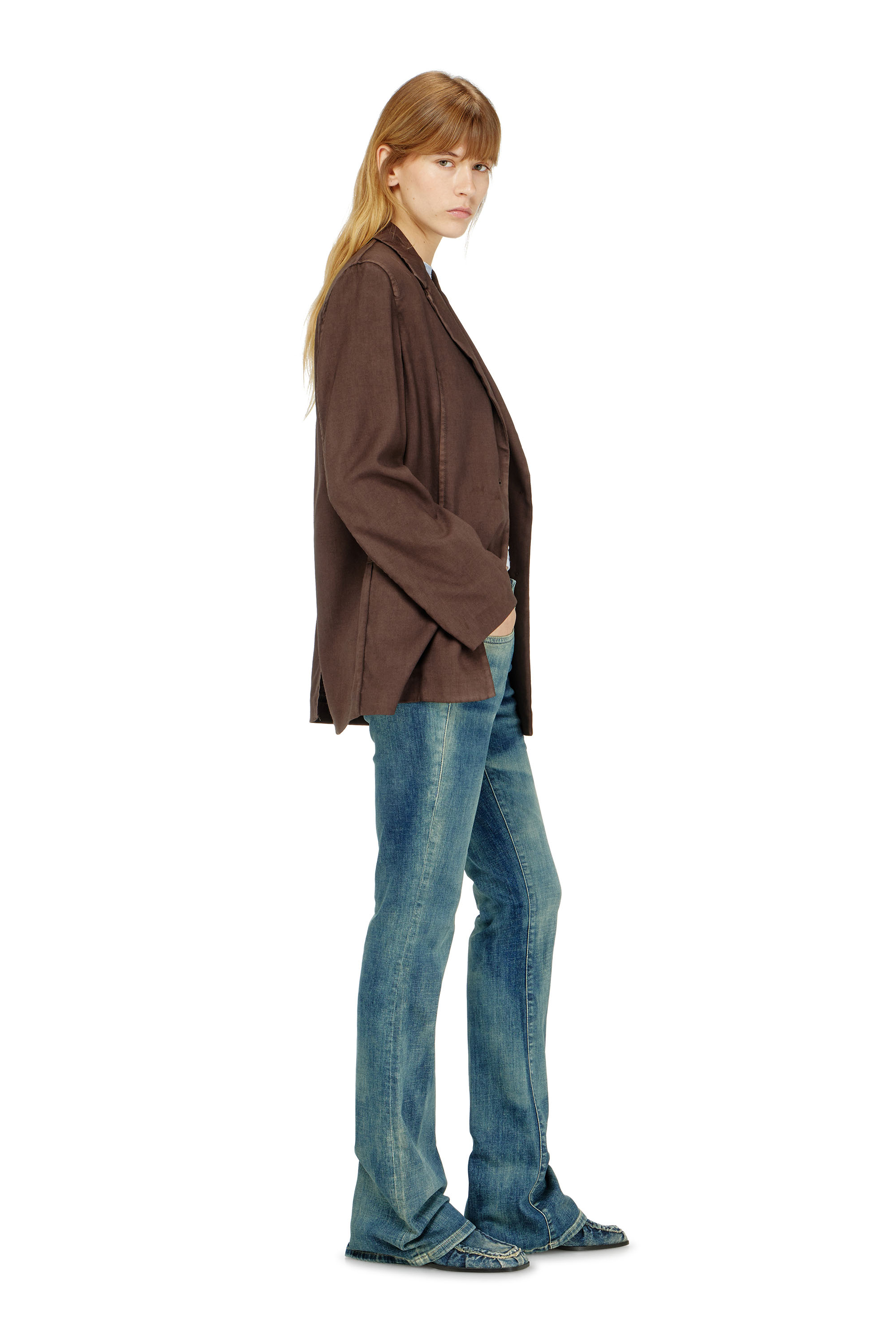Diesel - Bootcut Jeans 1969 D-Ebbey 09P41 Femme, Bleu moyen - Image 2