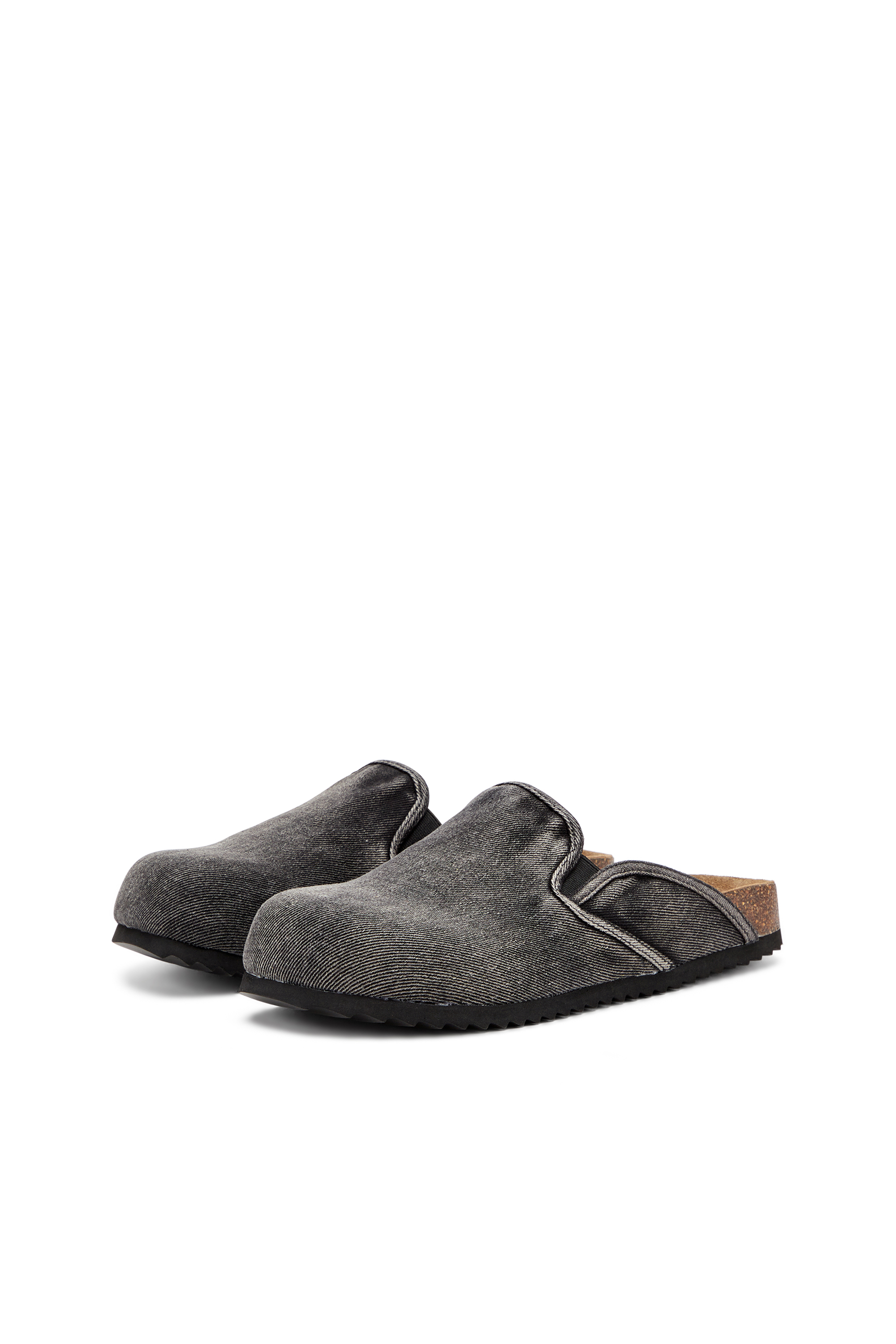 Diesel - D-WOODSTOCK SLIP-ON, Mules en denim Homme in Noir - 8