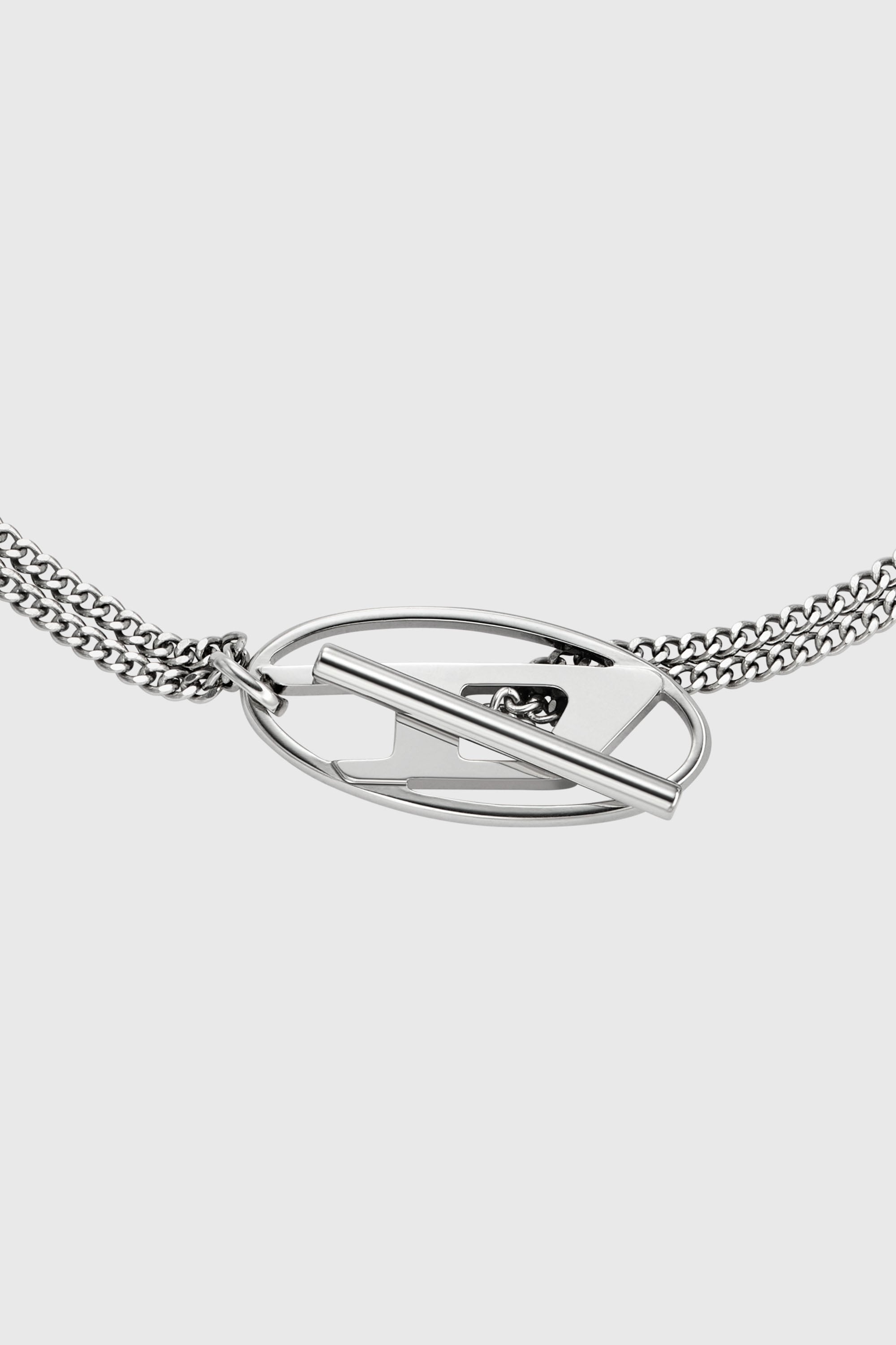 Diesel - DX1534040, Collier cha&icirc;ne en acier inoxydable Mixte in Gris argent&eacute; - 2