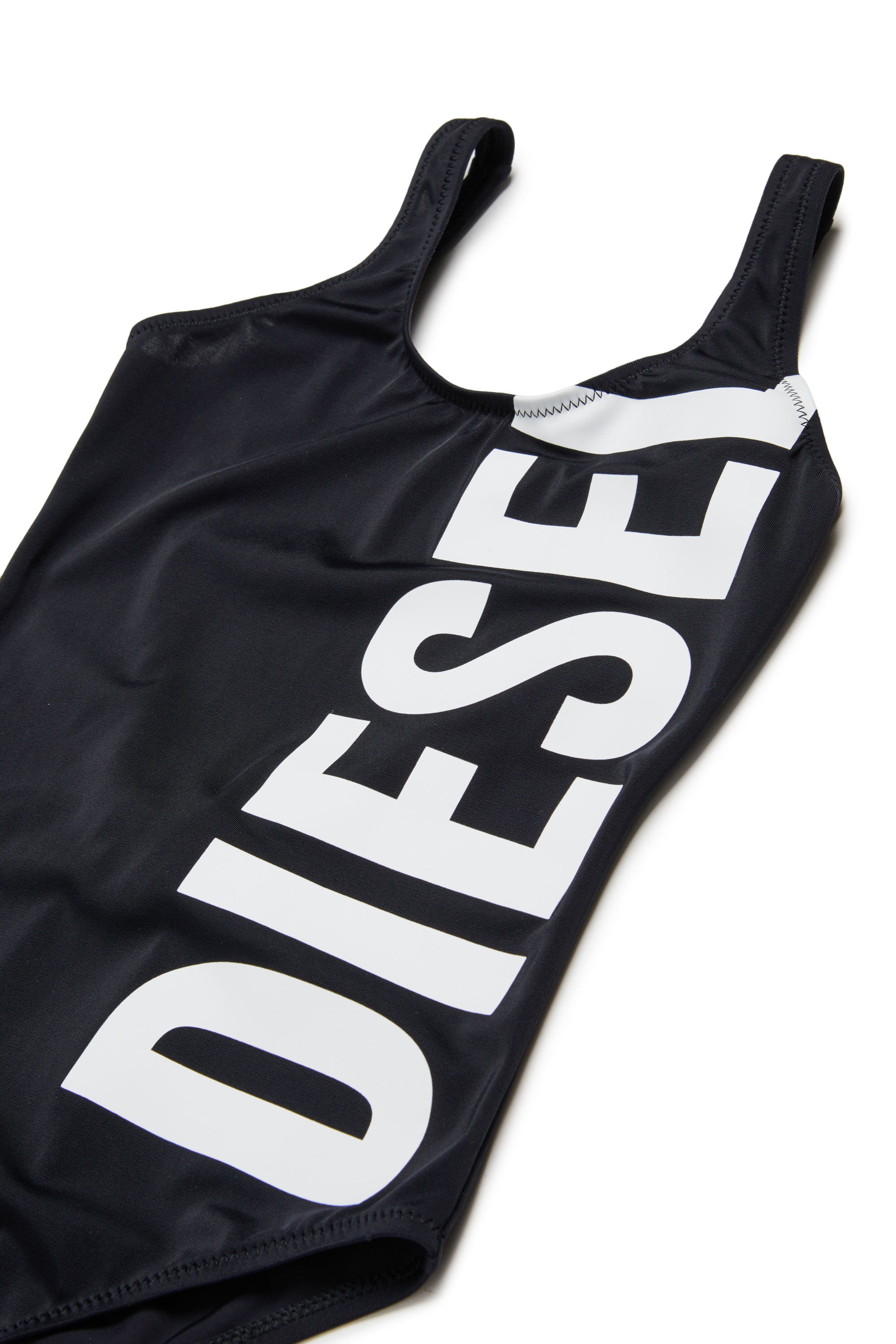 Diesel - MIDELY, Maillot de bain uni avec maxi logo Femme in Noir - 3