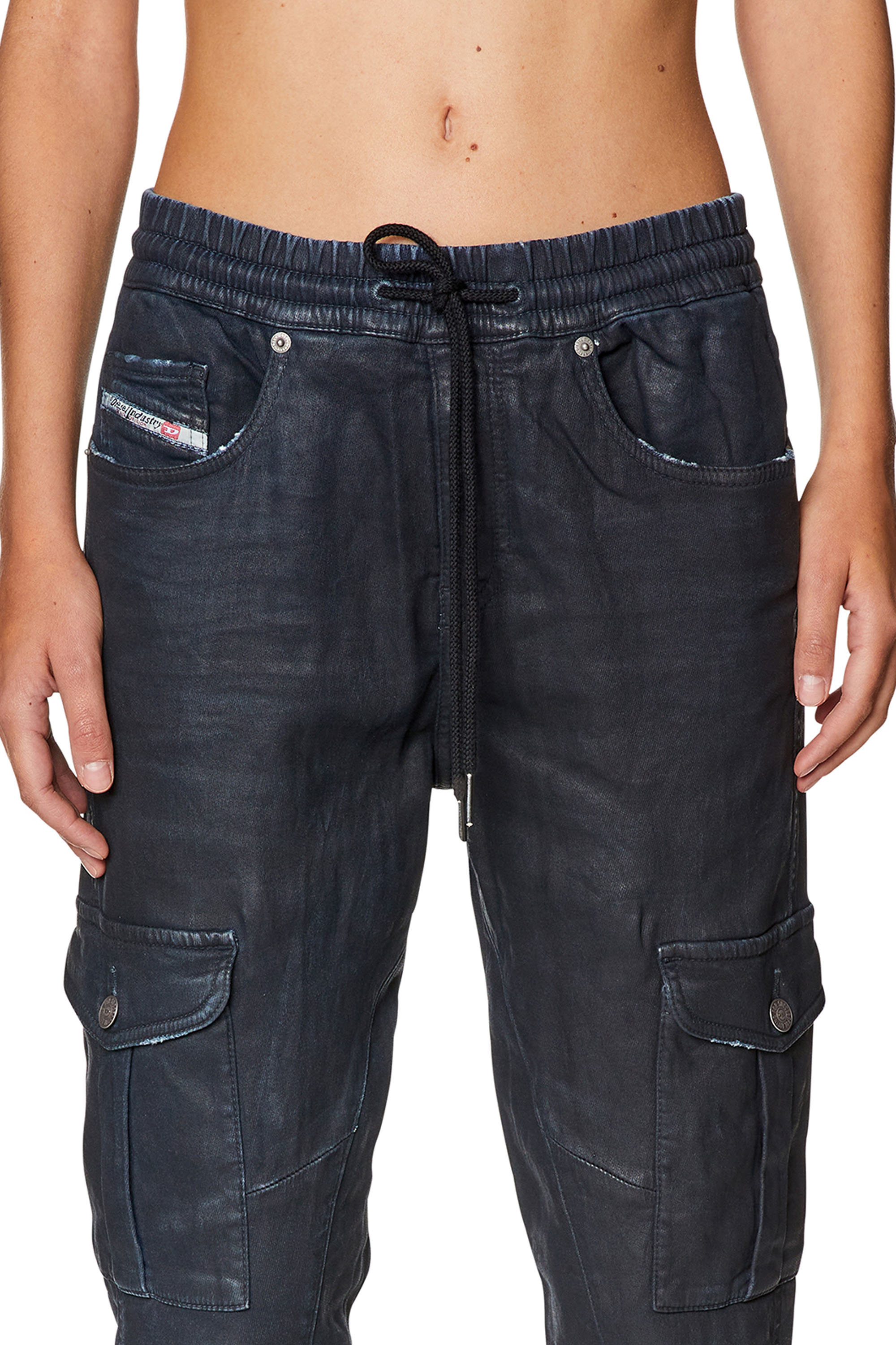 Diesel - Slim 2051 D-Ursy Track Denim 09H05, Dark Blue - Image 4
