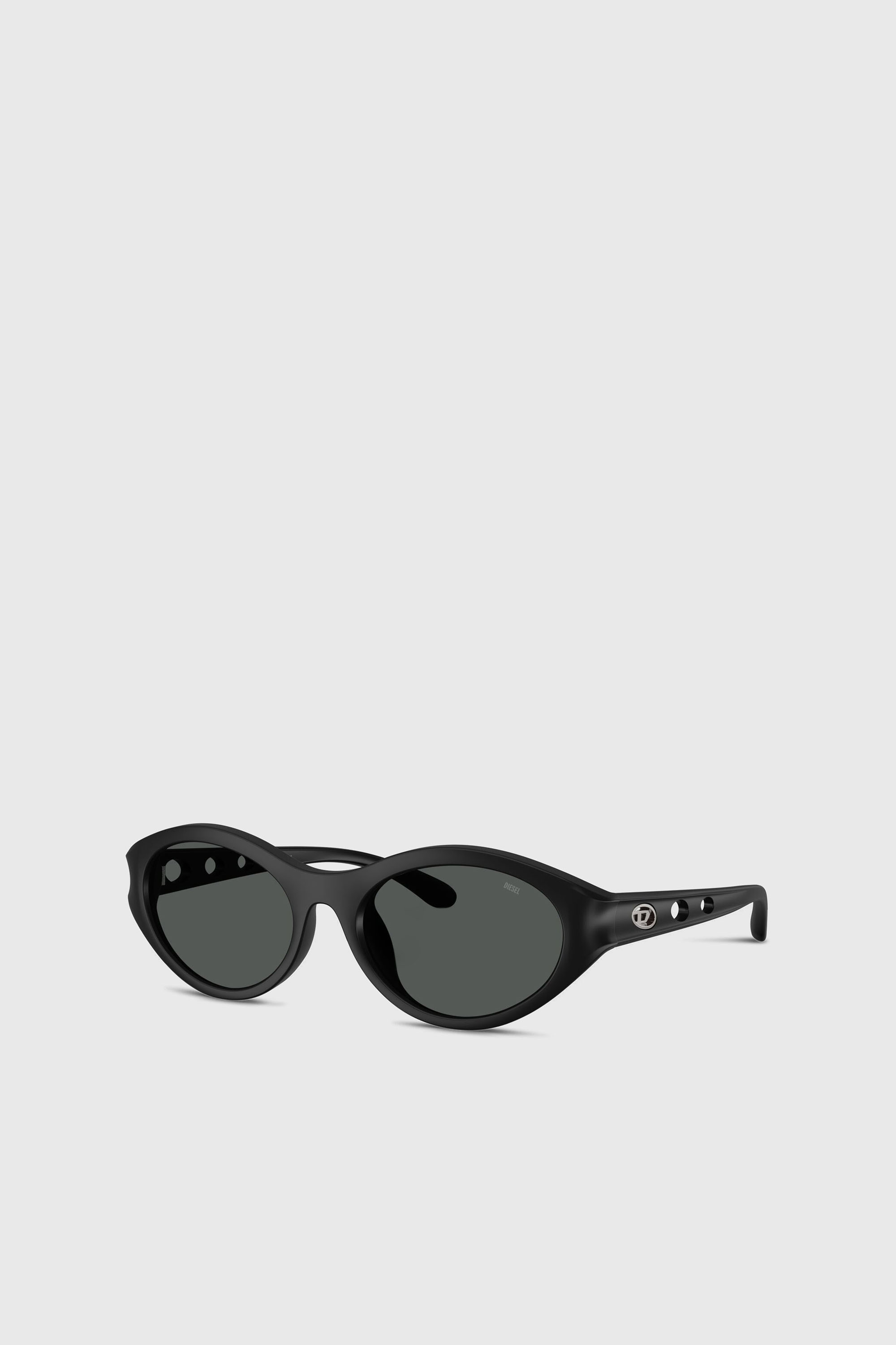 Diesel - 0DL3005U, Lunettes de soleil ovales Mixte in Noir - 5