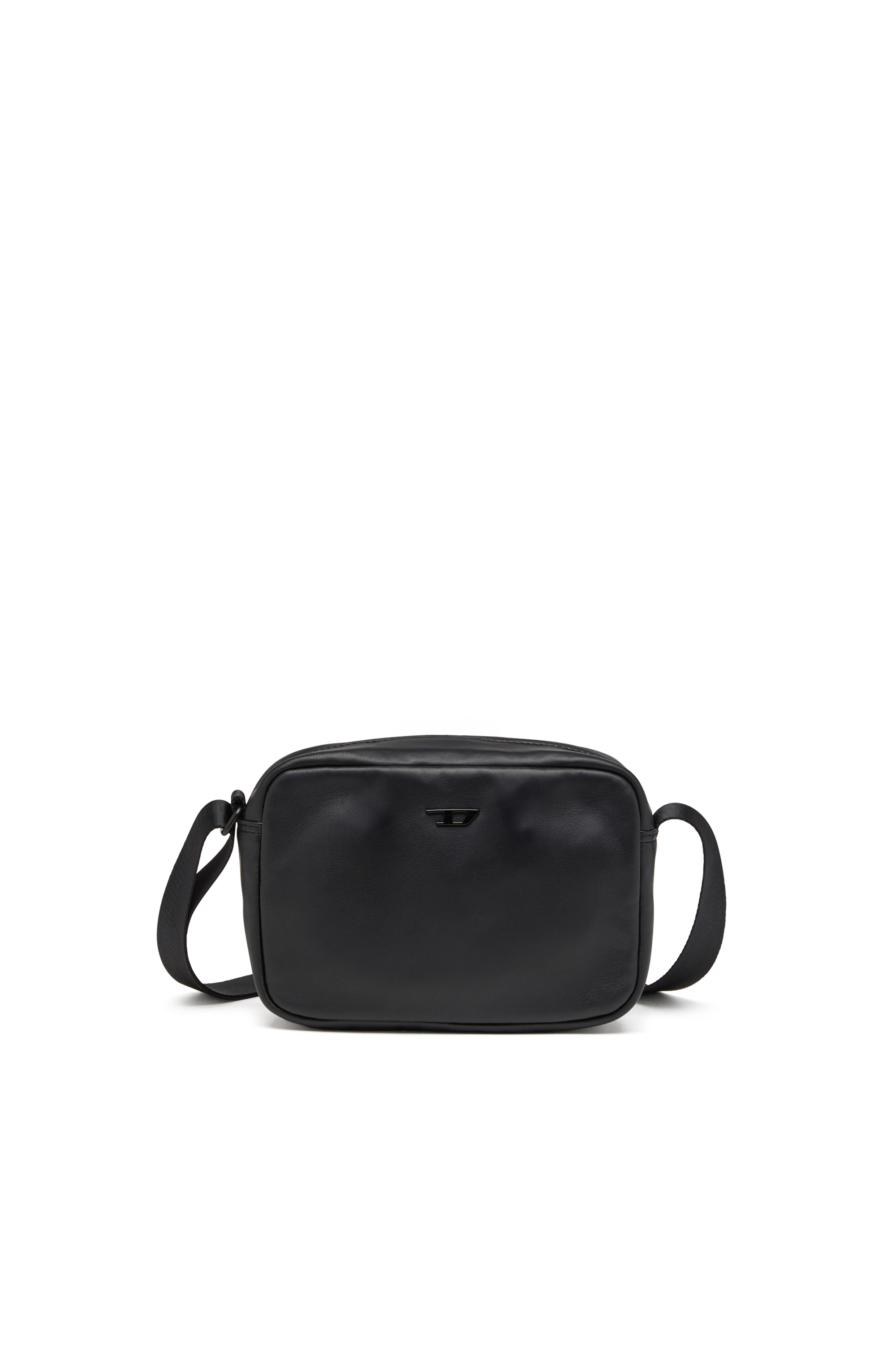 Diesel - RAVE CAMERA BAG X, Sac caméra en cuir nappa Homme in Noir - 1