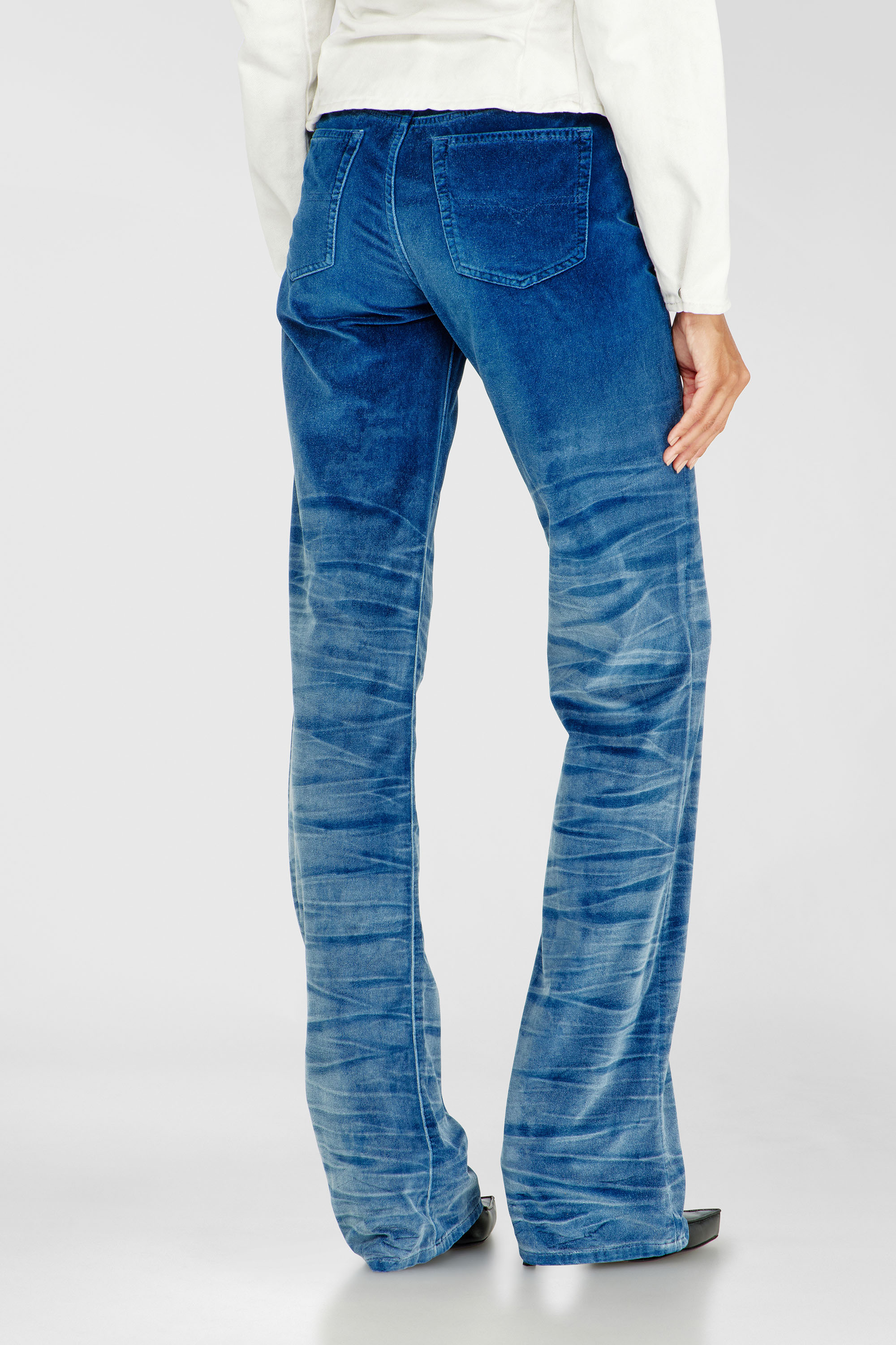 Diesel - Regular Jeans D-Lie 003PF Femme, Bleu Fonc&eacute; - Image 5