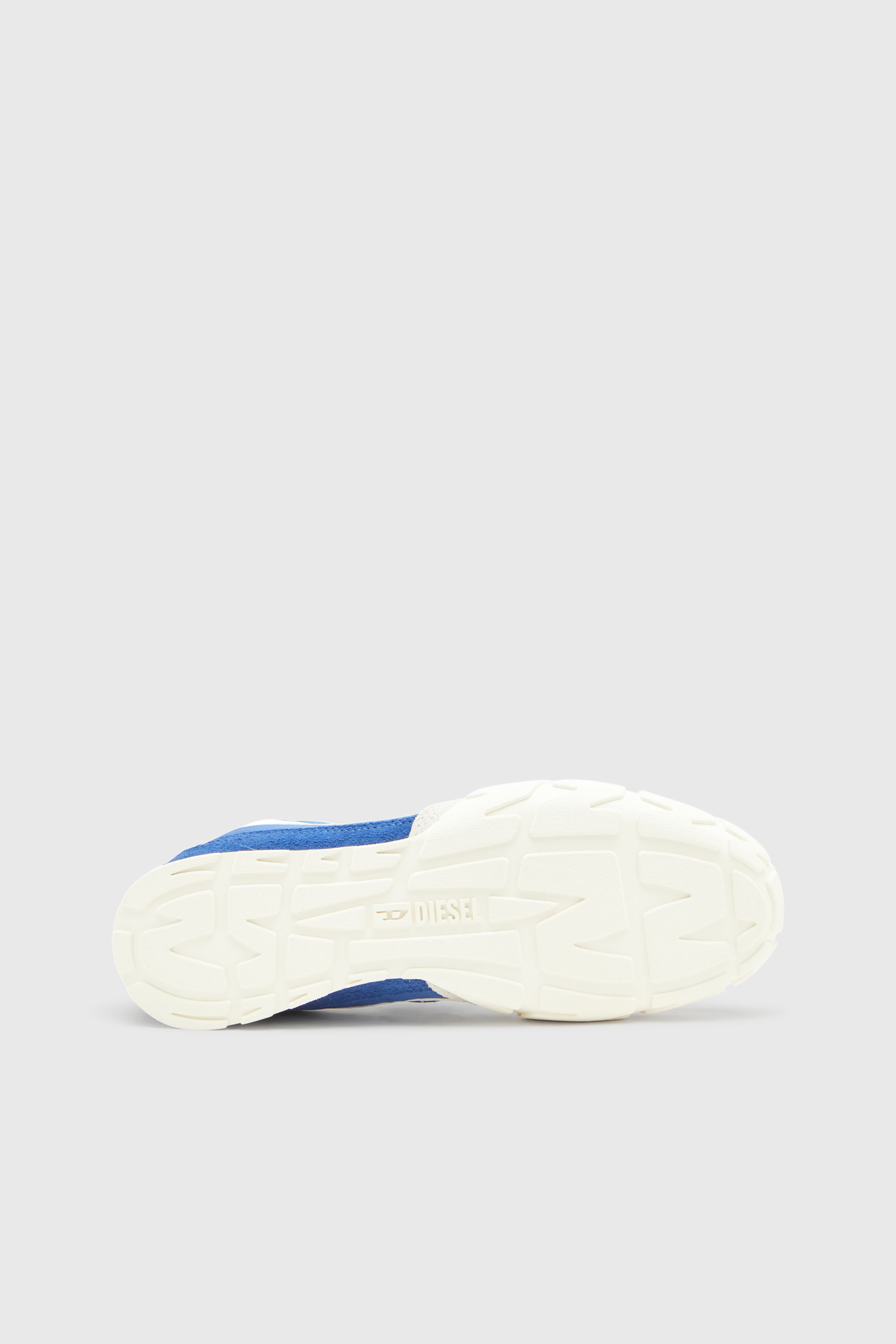 Diesel - S-PAGODHA LOW, S-Pagodha-Sneakers en cuir, su&egrave;de et tissu ind&eacute;chirable Homme in Bleu - 5