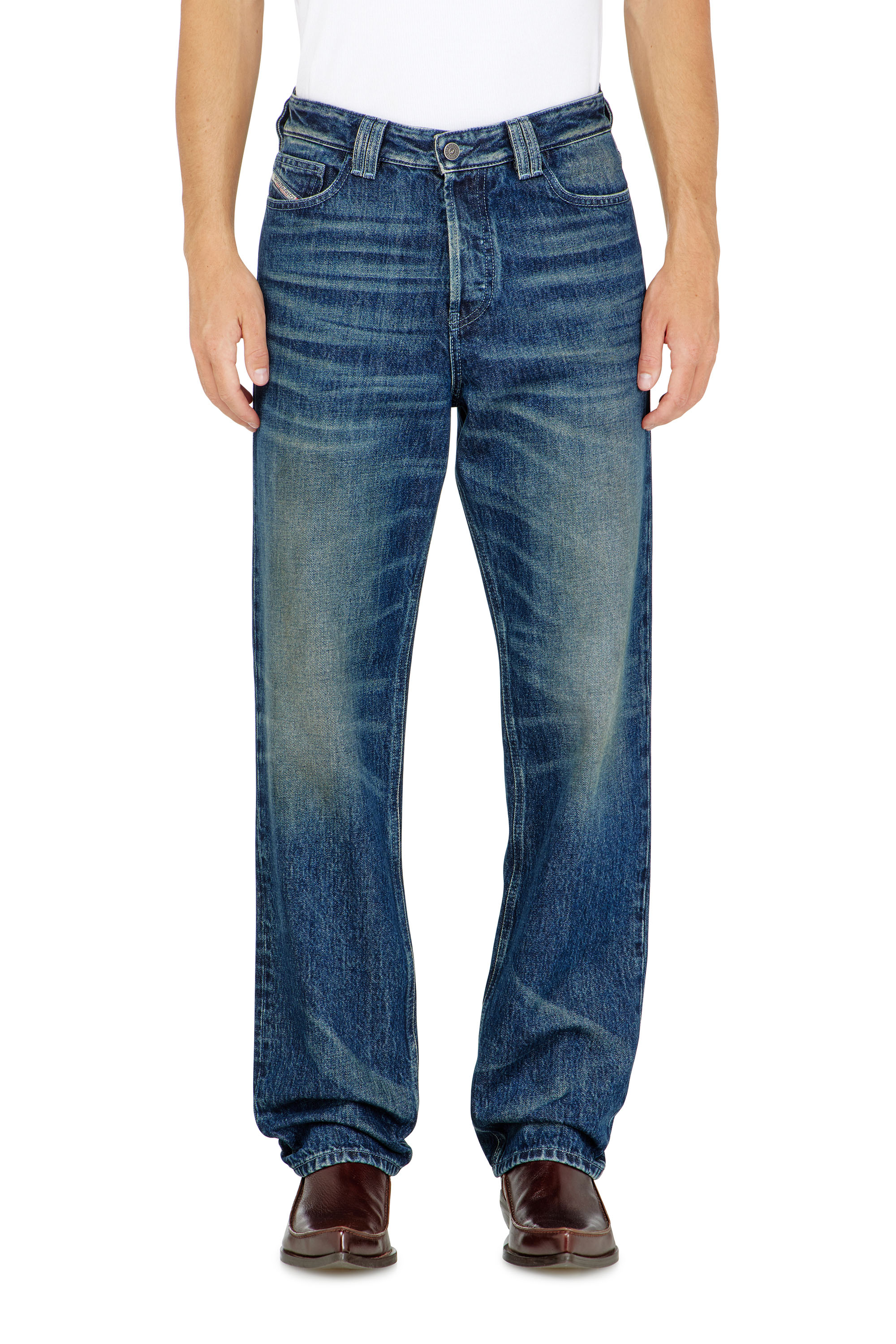 Diesel - Regular Jeans 1991 D-Voeed 007FZ Homme, Bleu Fonc&eacute; - Image 2