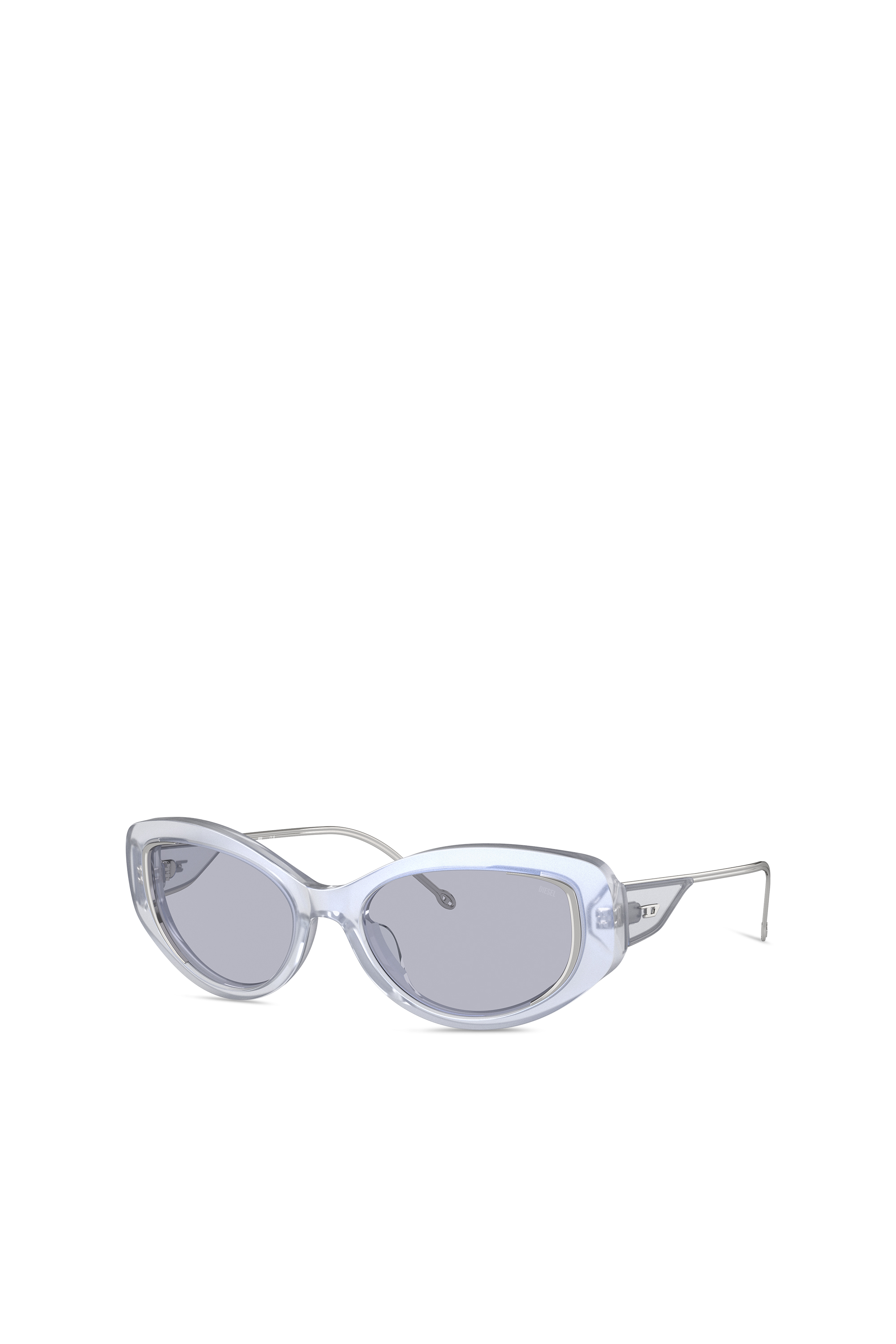 Diesel - 0DL2001 SIZE 54, Lunettes de soleil cat-eye Mixte in Gris - 5