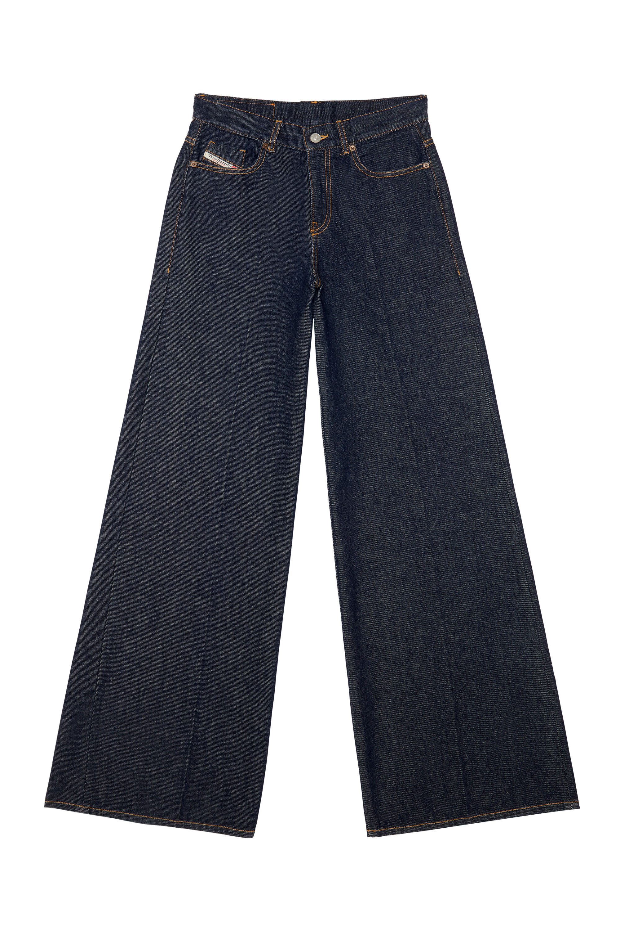 Diesel - 1978 D-Akemi Z9C02 Bootcut and Flare Jeans, Dark Blue - Image 6