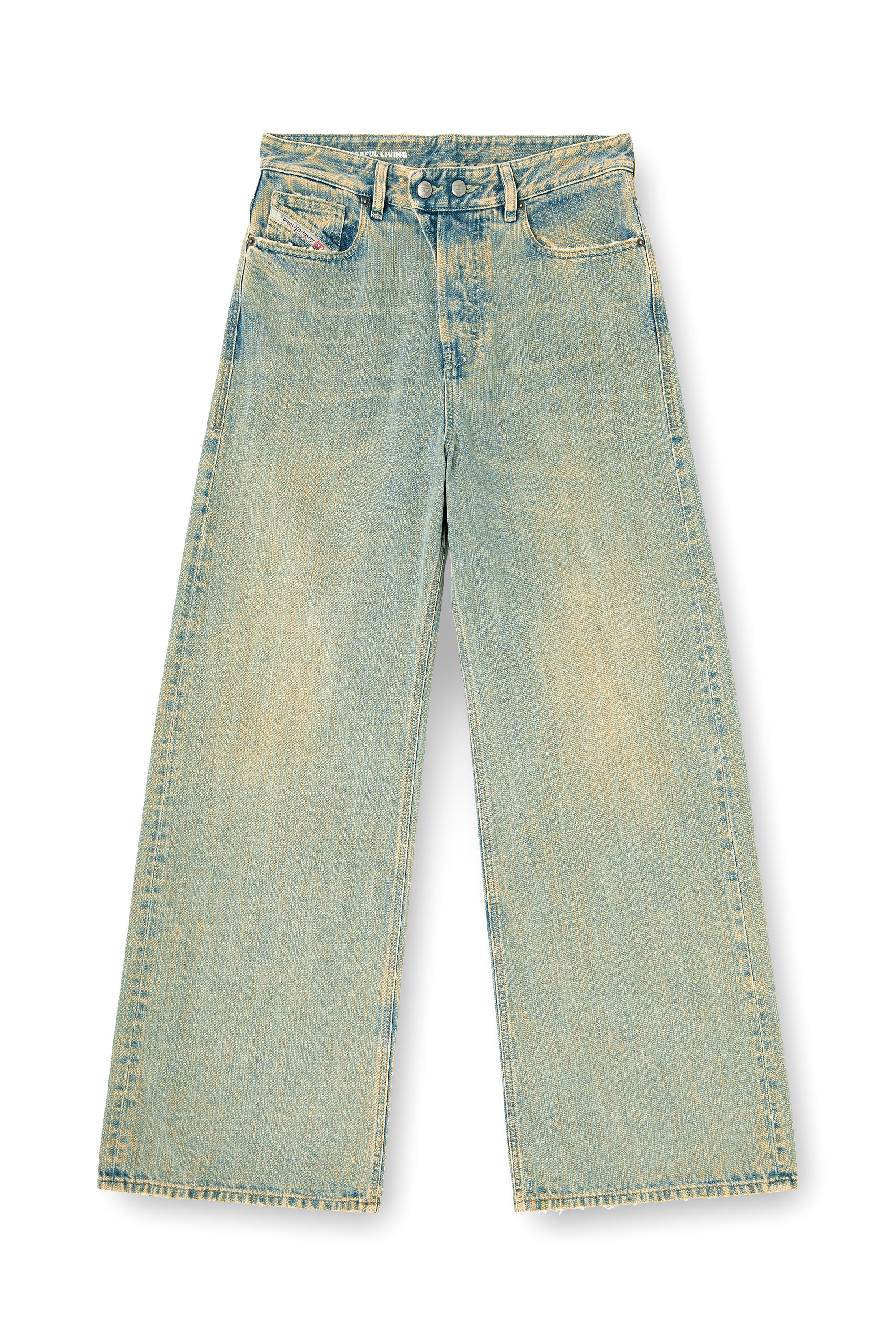 Diesel - Woman's Relaxed Jeans 1996 D-Sire 007CY, Medium blue - 3