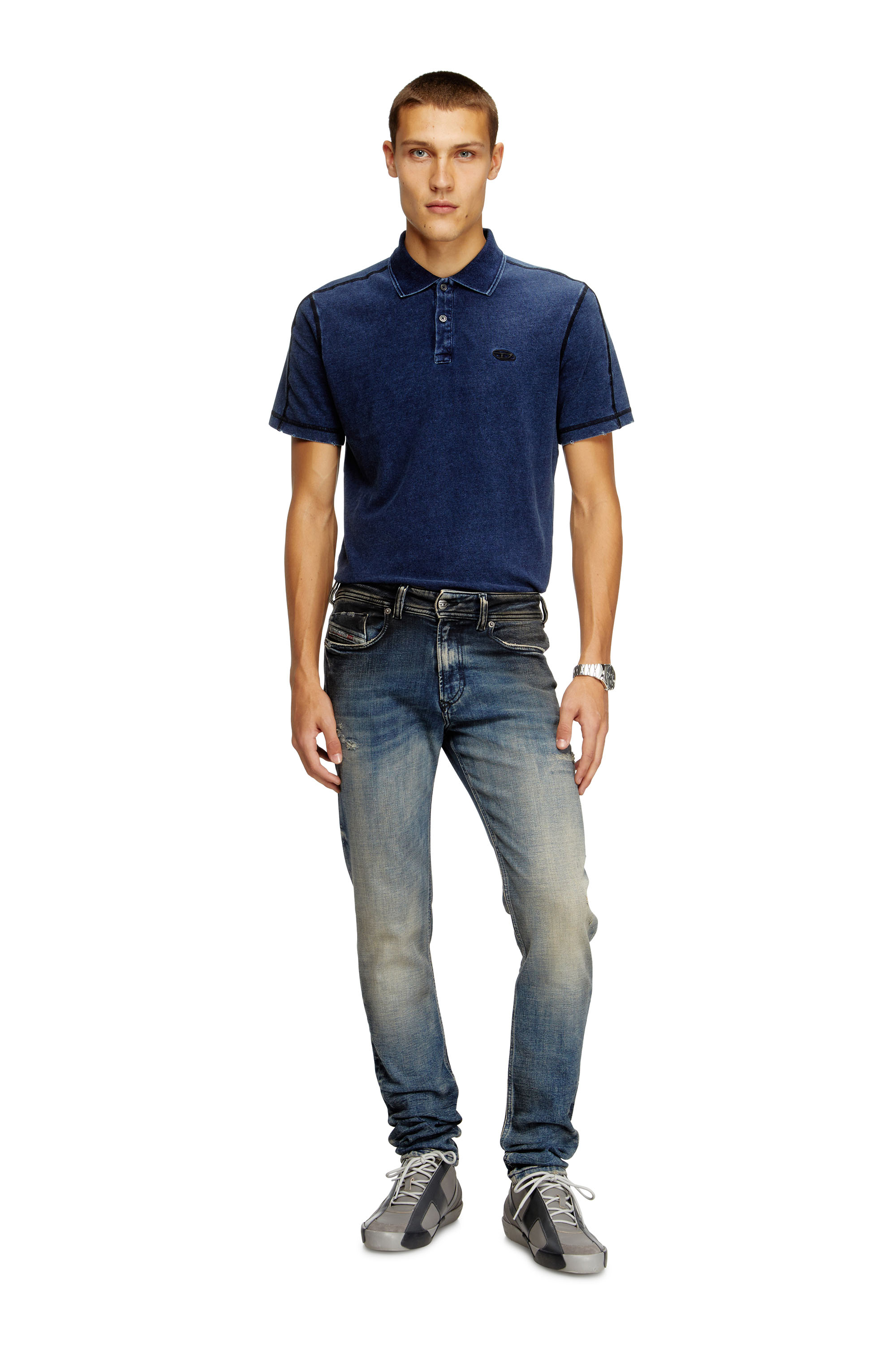 Diesel - Skinny Jeans 1979 Sleenker 09N15 Homme, Bleu moyen - Image 2