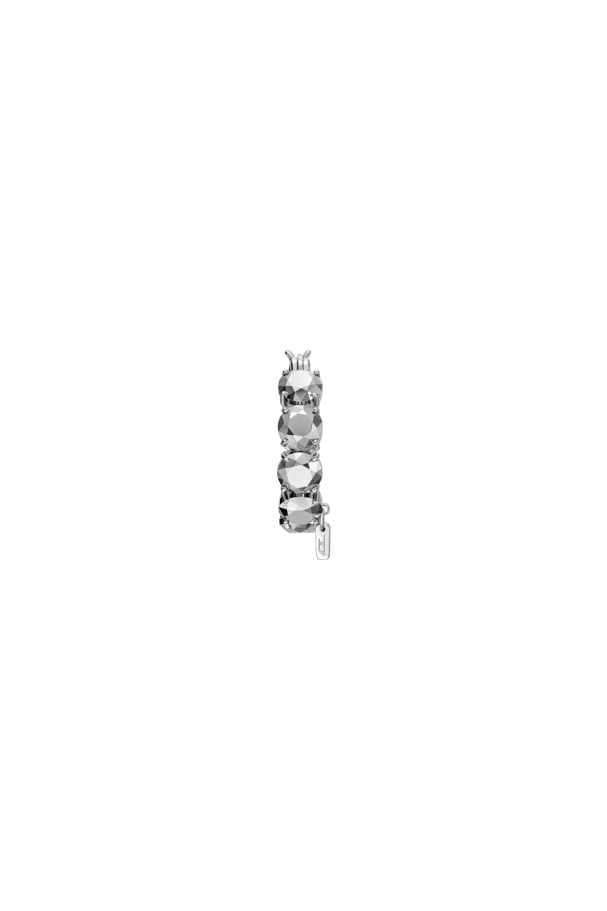 Diesel - DL1357040 STERLING SILVER JEWEL, Créole en argent sterling Mixte in Gris argenté - 2