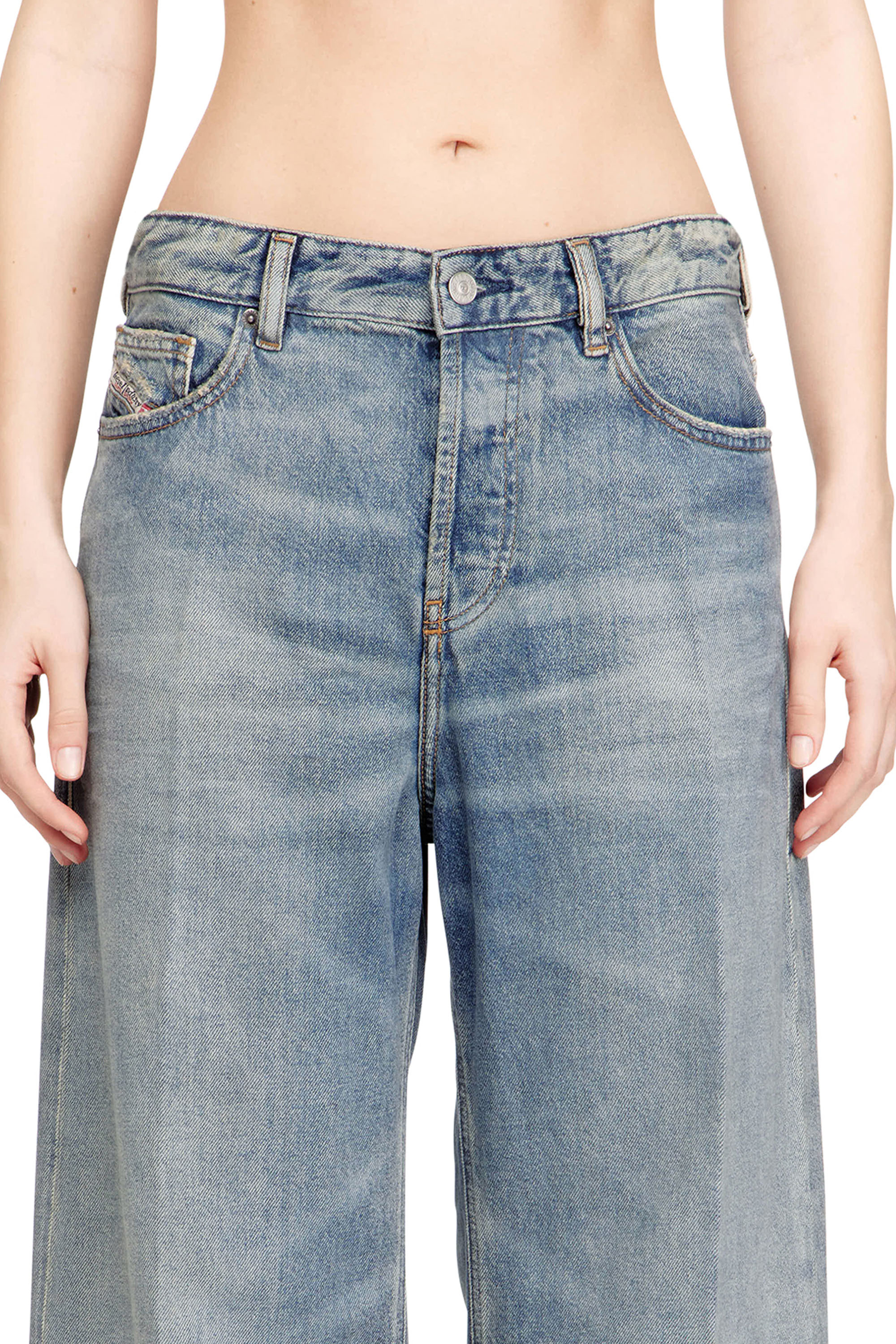 Diesel - Relaxed Jeans 1996 D-Sire 0BEBL Femme, Bleu moyen - Image 4