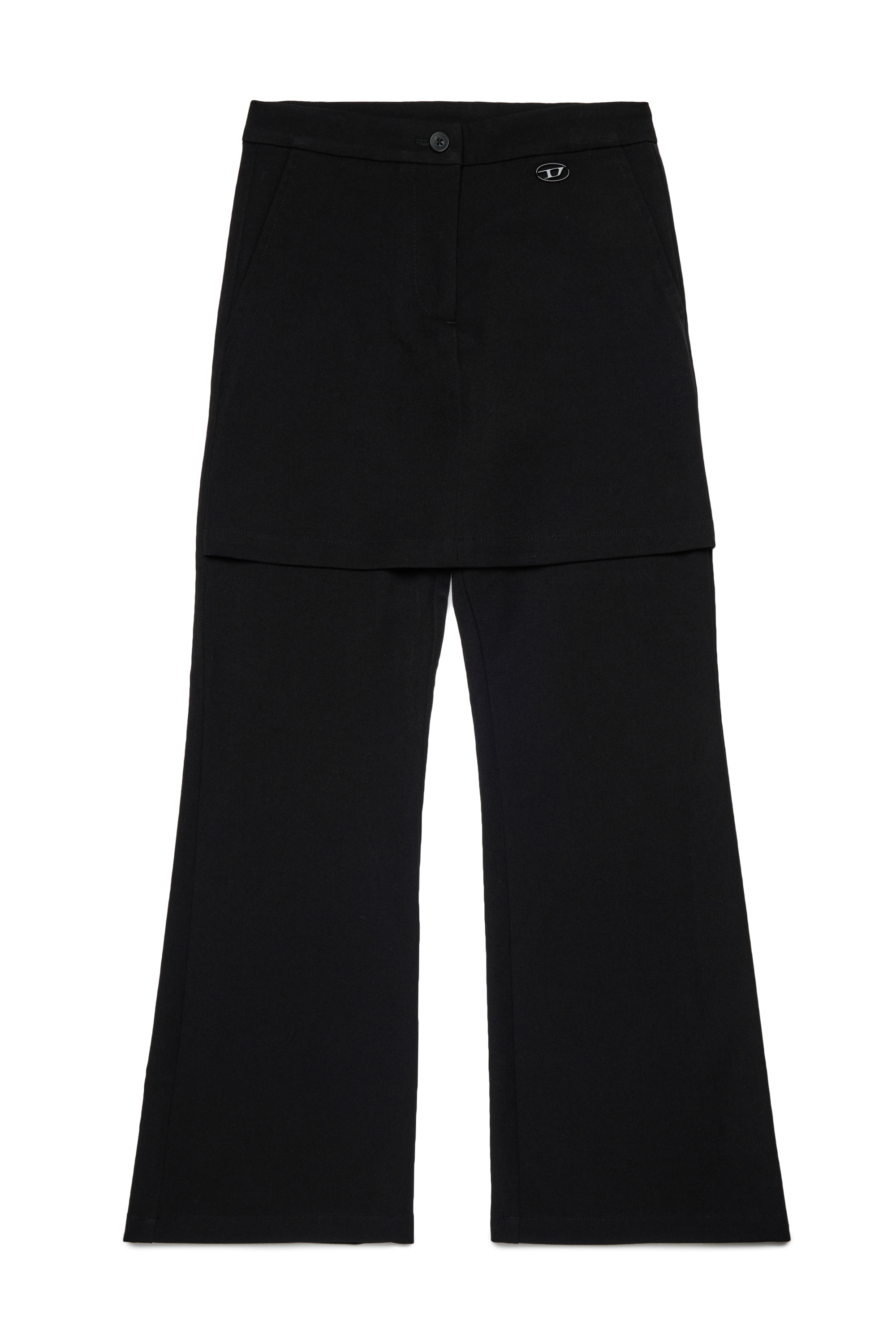 Diesel - PEARL, Pantalons à coupe évasée Femme in Noir - 1