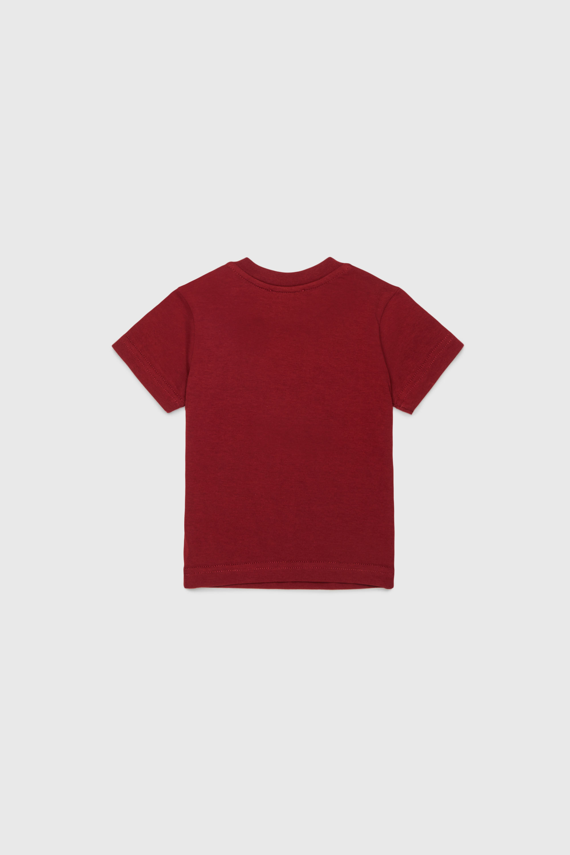 Diesel - TIELB, T-shirt en coton avec imprim&eacute; Oval D Homme in Rouge - 2