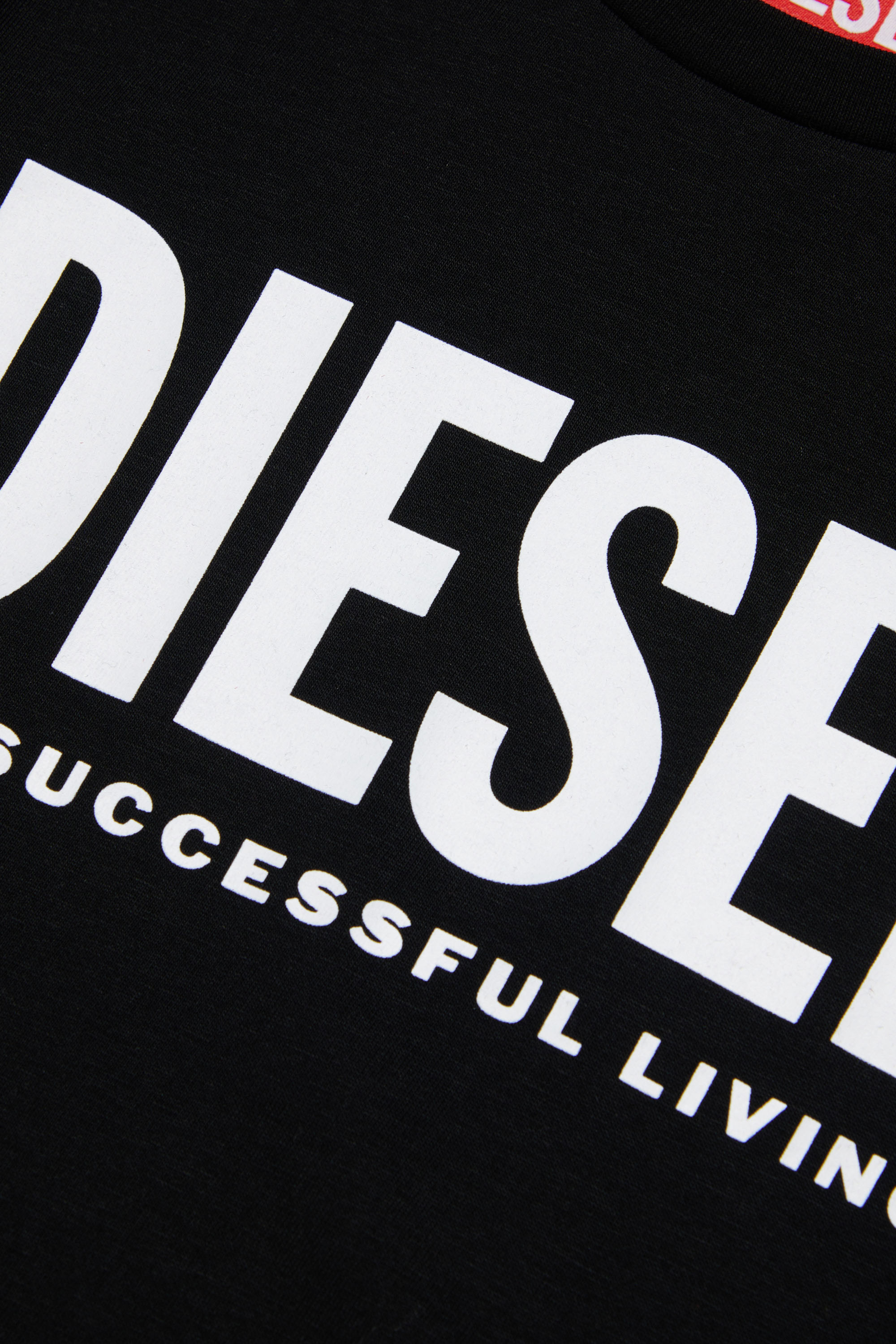 Diesel - LTGIM DI, Homme T-shirt avec logo imprimé in Noir - Image 3