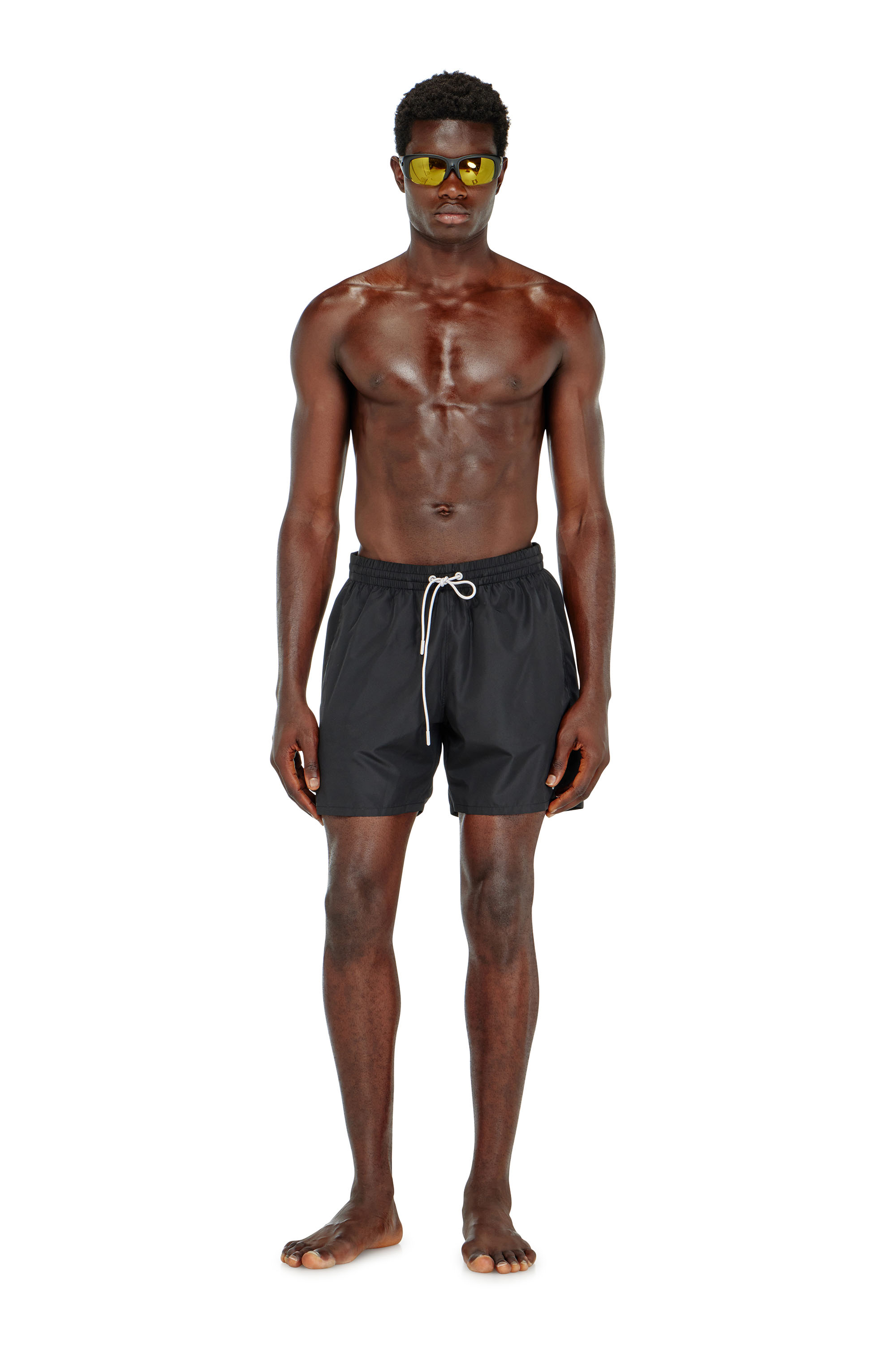 Diesel - GEORGE-41-UTLT, Short de bain avec logo Oval D m&eacute;tallique Homme in ToBeDefined - 1