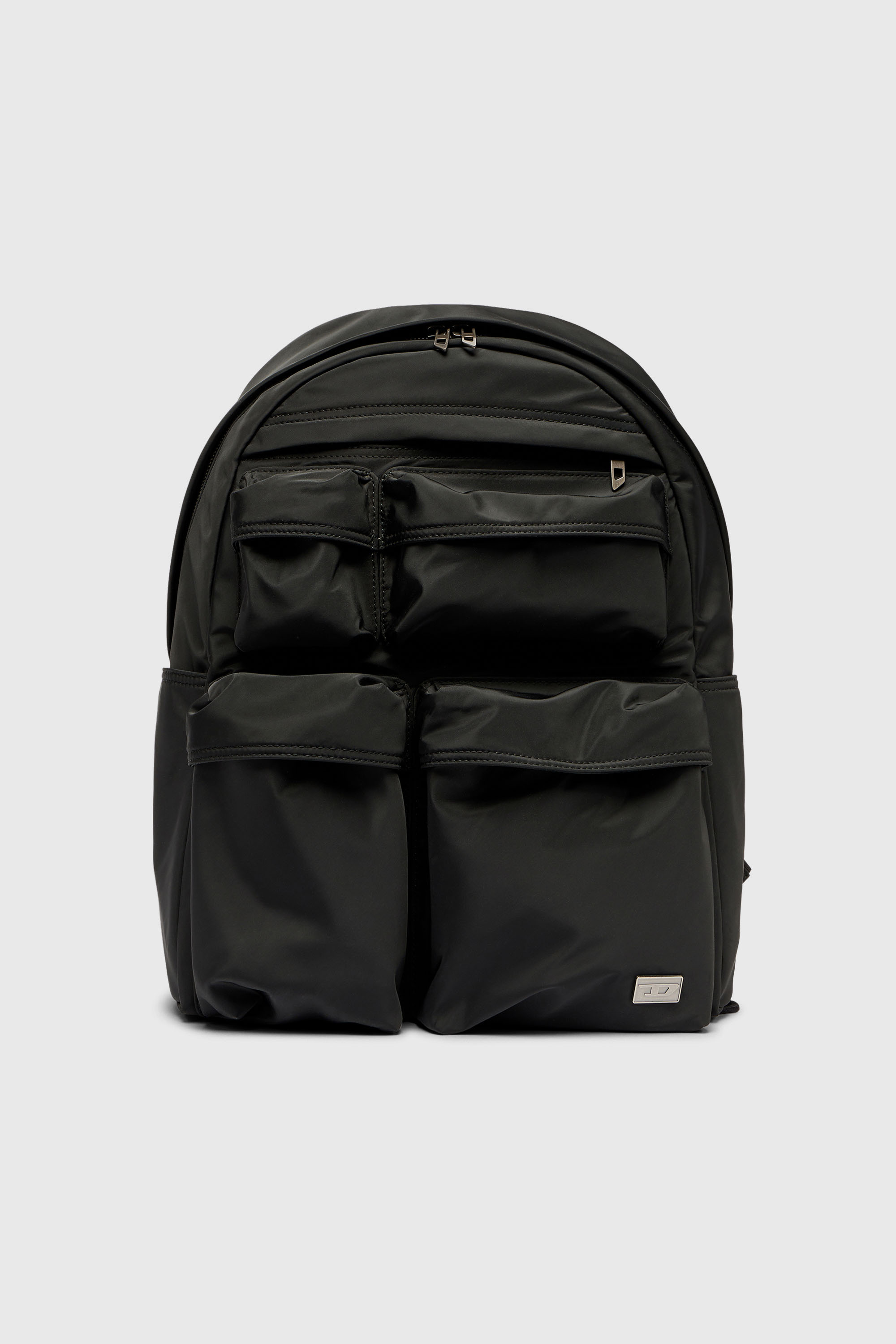 Diesel - MULTI-PKTS BACKPACK X, Multi-Pkts-Sac &agrave; dos multipoches en &eacute;toffe utilitaire Mixte in Noir - 2