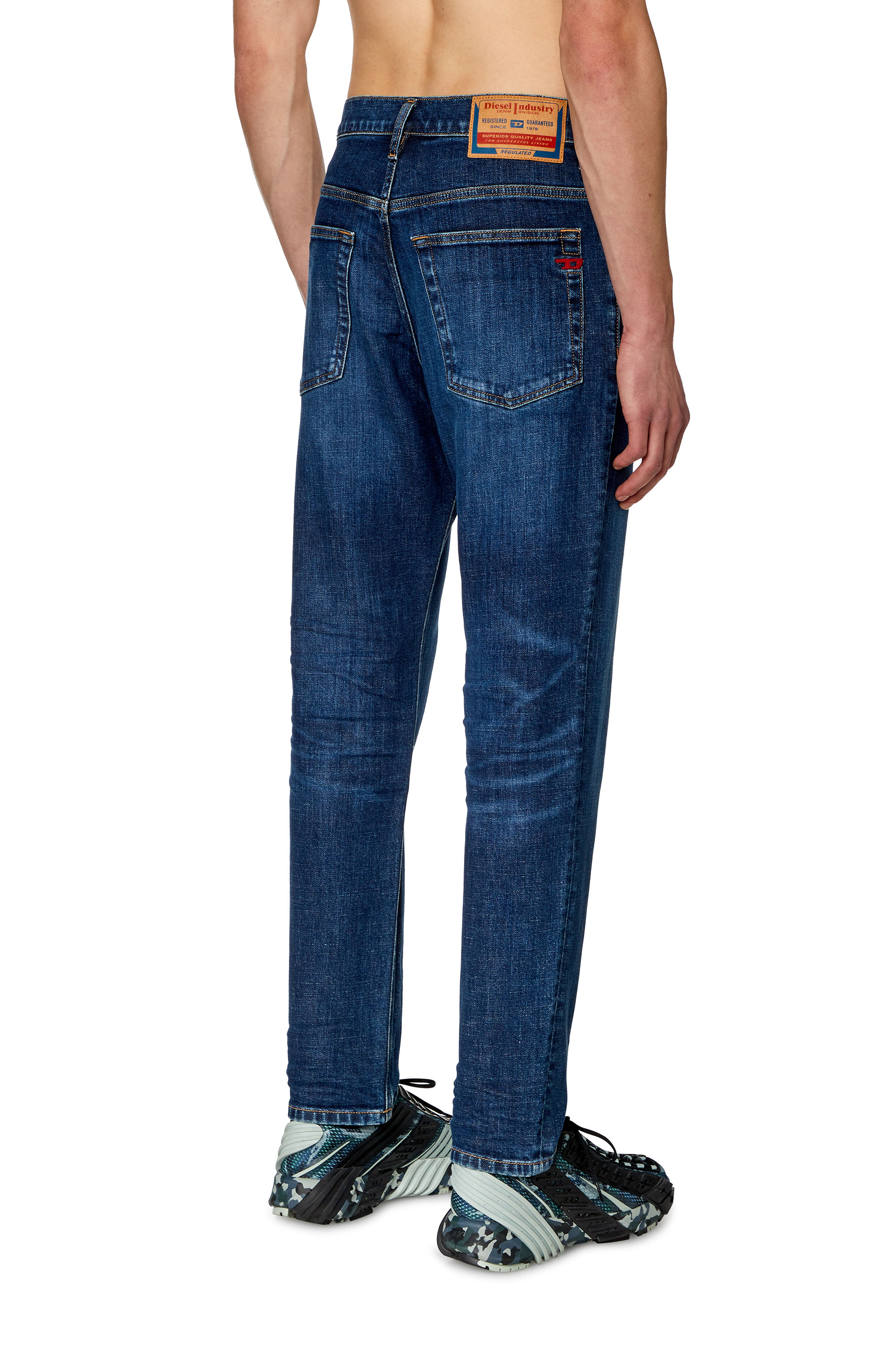 Regular Jeans 2005 D-Fining 0PFAZ, Dark Blue Diesel - Man's Regular Jeans 2005 D-Fining 0PFAZ, Dark Blue - 4