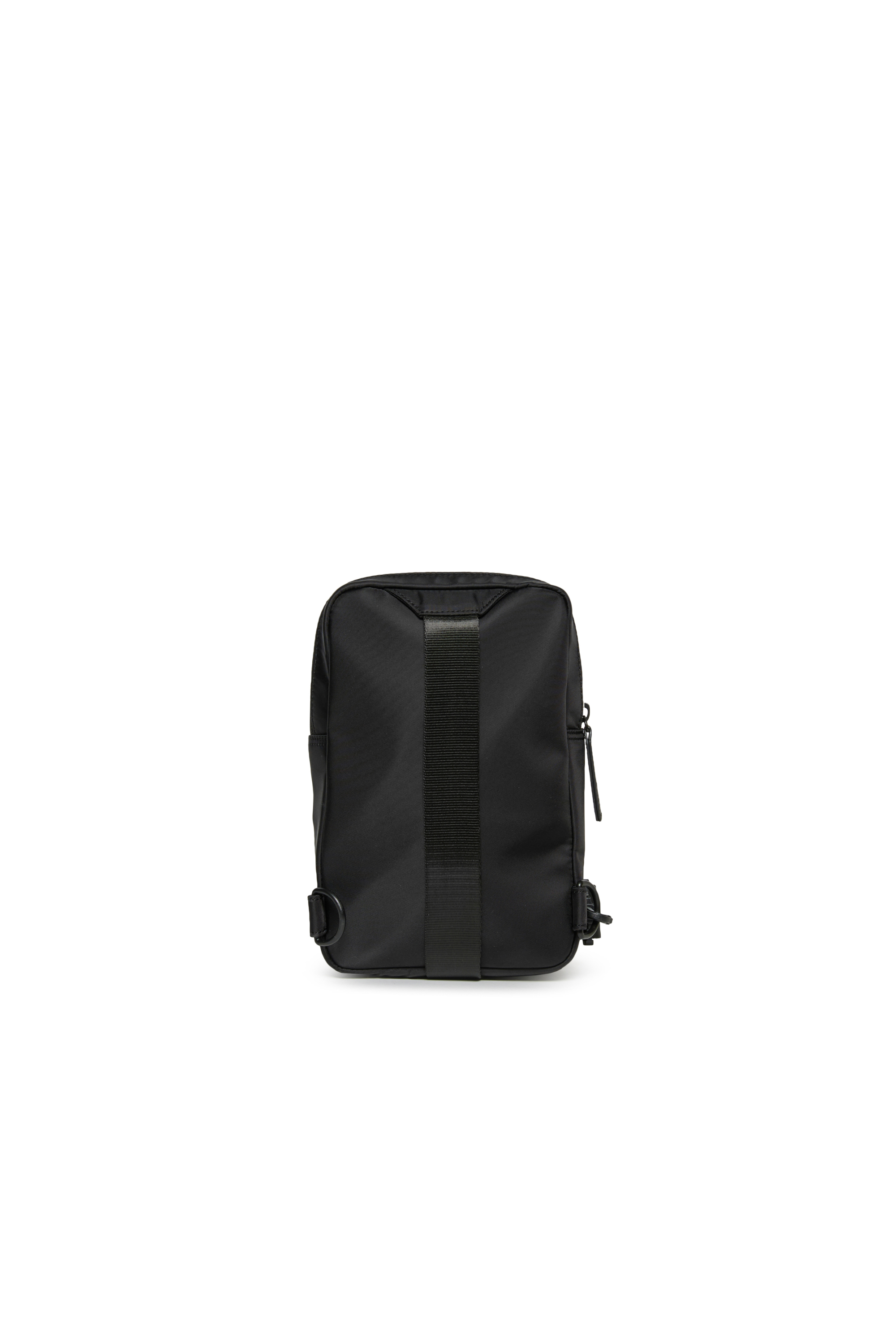 Diesel - WARREN, WARREN Sac en nylon avec impression du logo Homme in Noir - 2