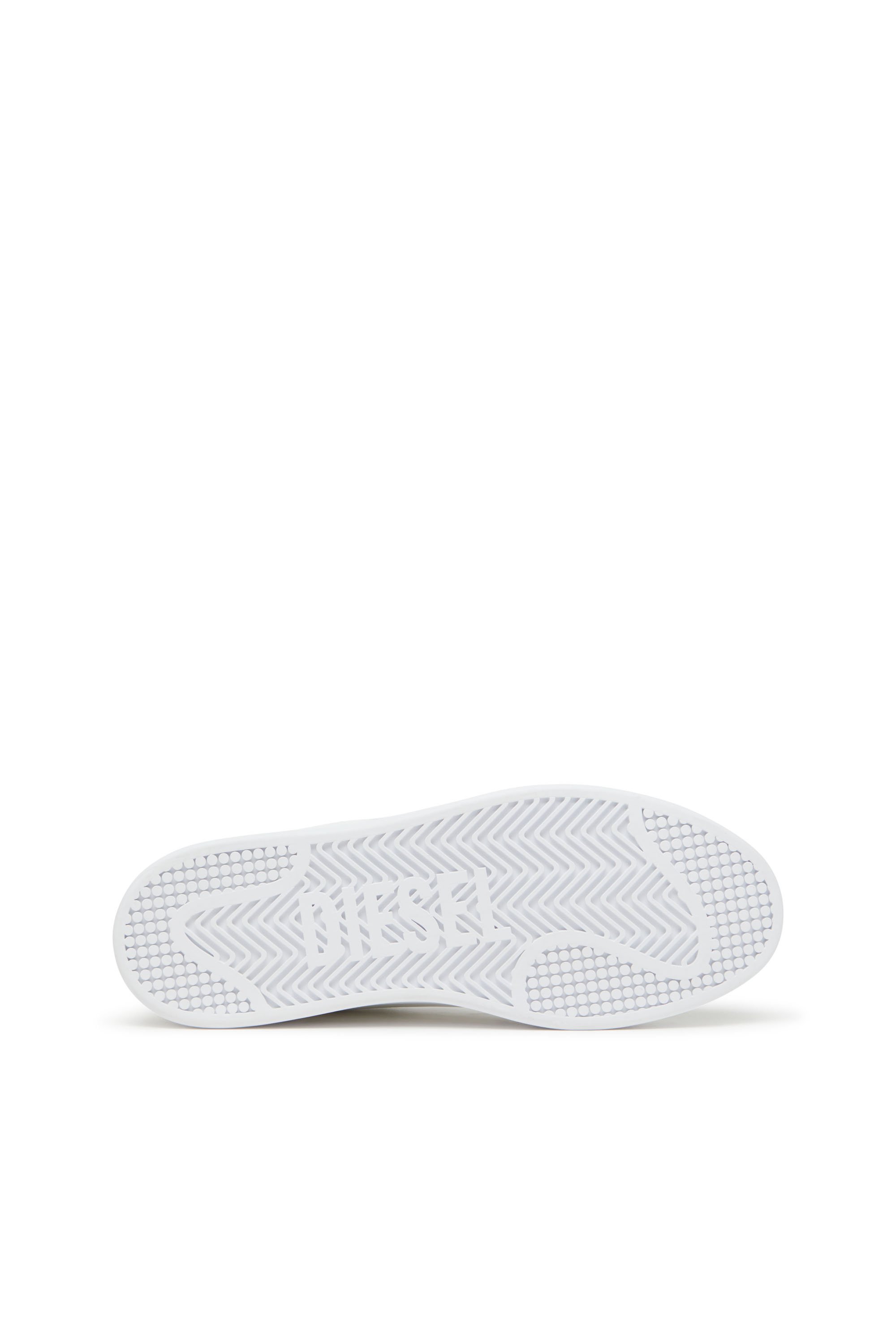 Diesel - S-DAKOTA LOW W, Sneakers en cuir avec logo perforé Femme in Blanc - 4