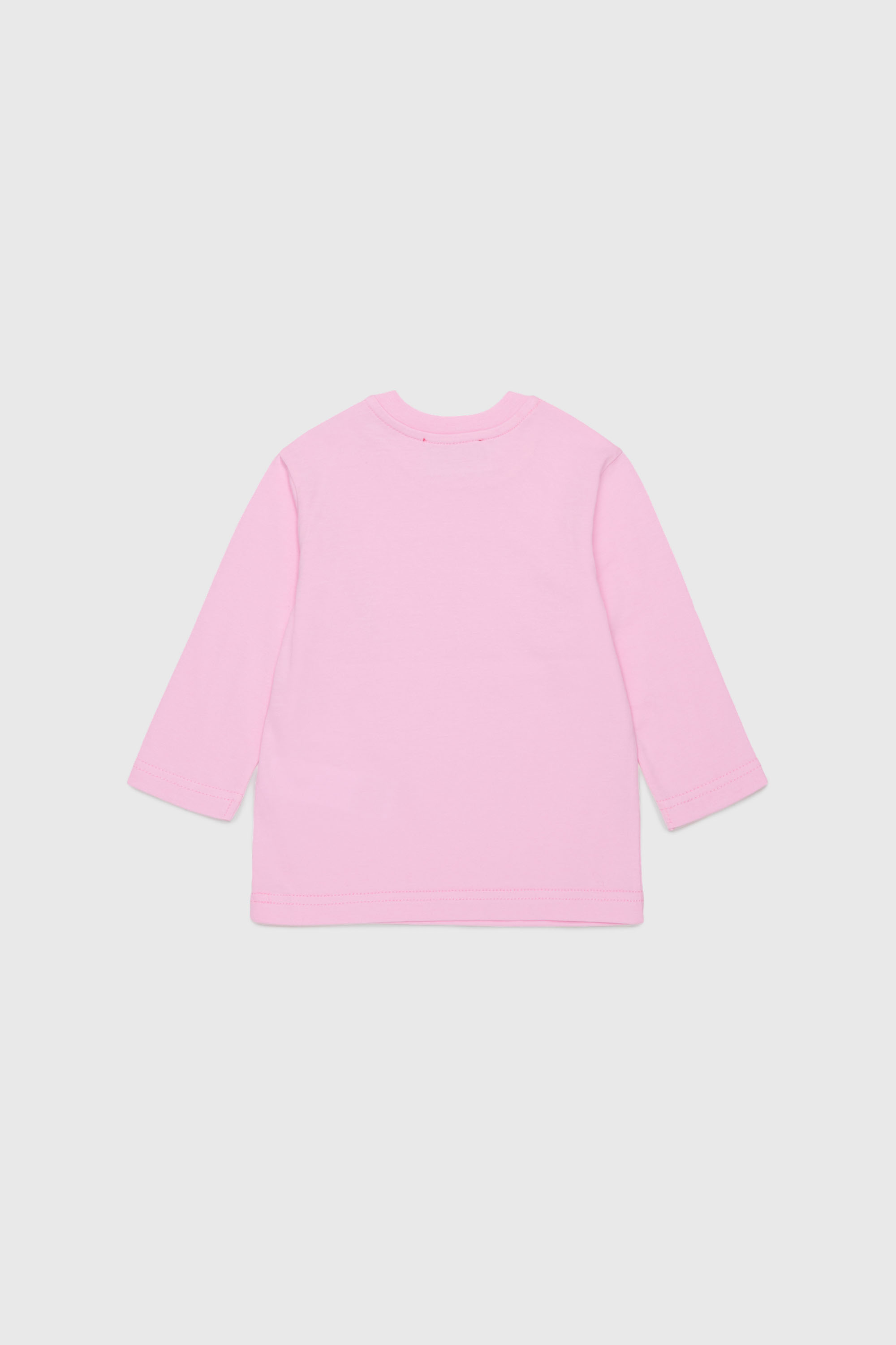 Diesel - TELMB, T-shirt en coton avec imprim&eacute; logo Homme in Rose - 2