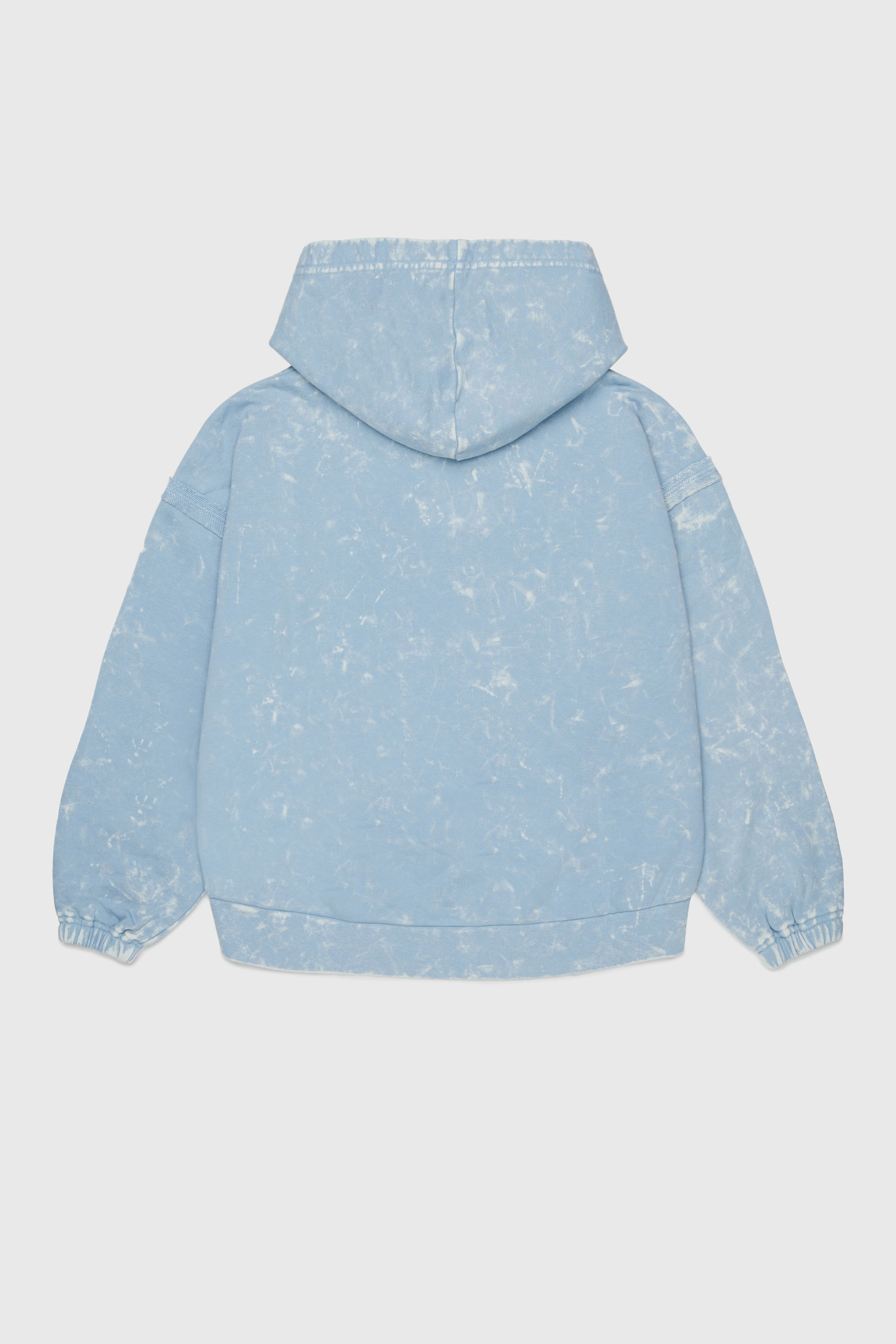 Diesel - SLOXY, Sweat &agrave; effet tie-dye avec logo arc-en-ciel Femme in Bleu - 2