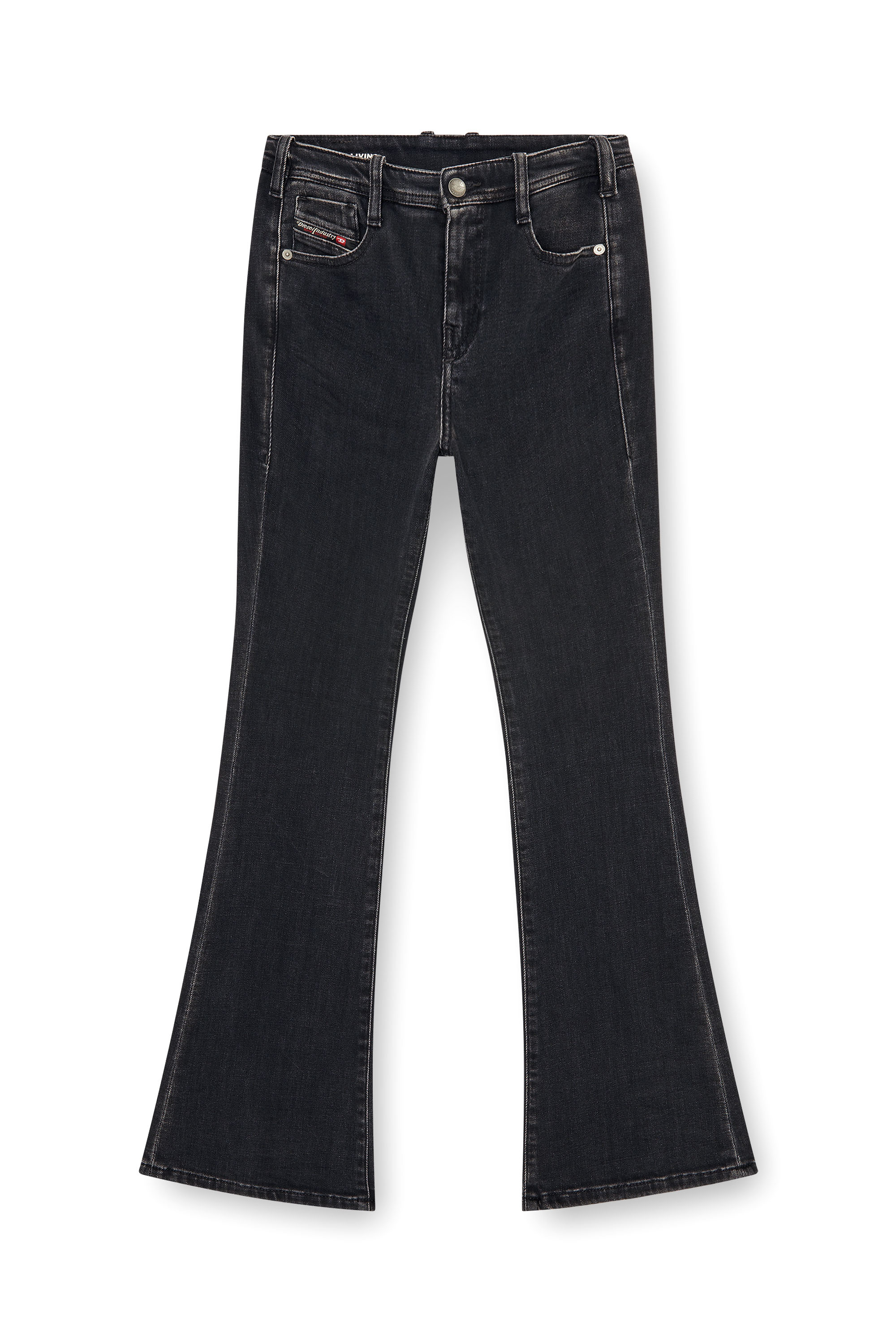Diesel - Bootcut Jeans 1969 D-Ebbey 09P75 Femme, Noir/Gris fonc&eacute; - Image 3
