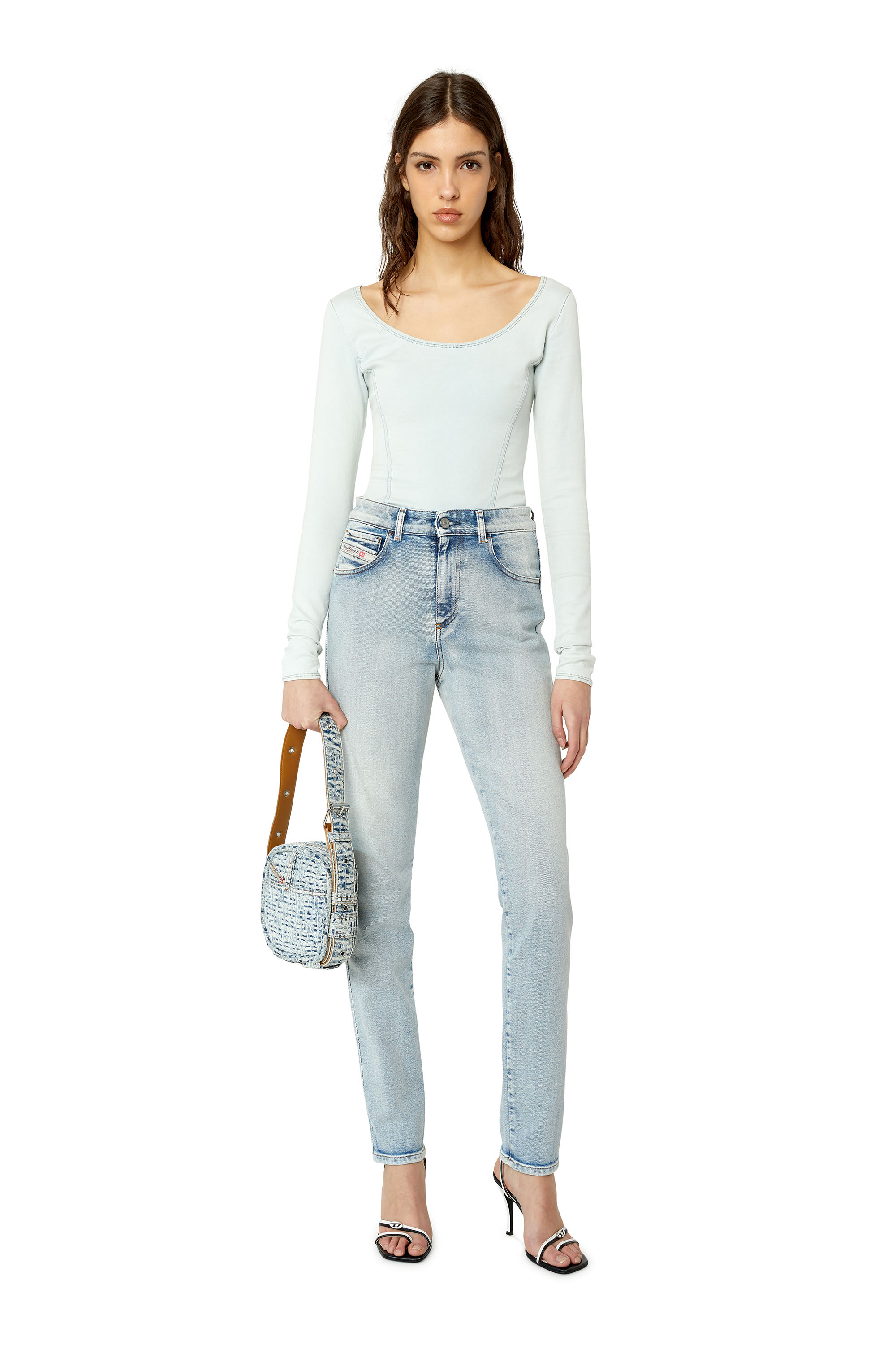 Diesel - 1994 9C08L Straight Jeans, Light Blue - Image 4