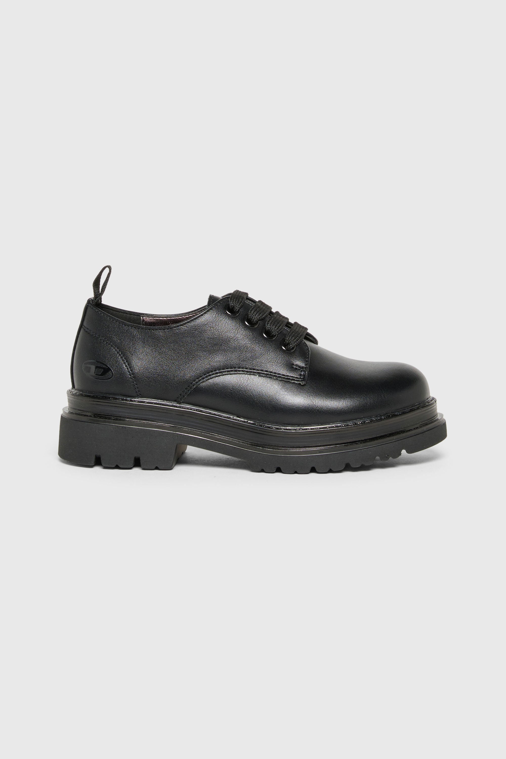 Diesel - D-DERBL-PU, D-Derbl- Derbies &agrave; semelle crant&eacute;e Mixte in Noir - 1