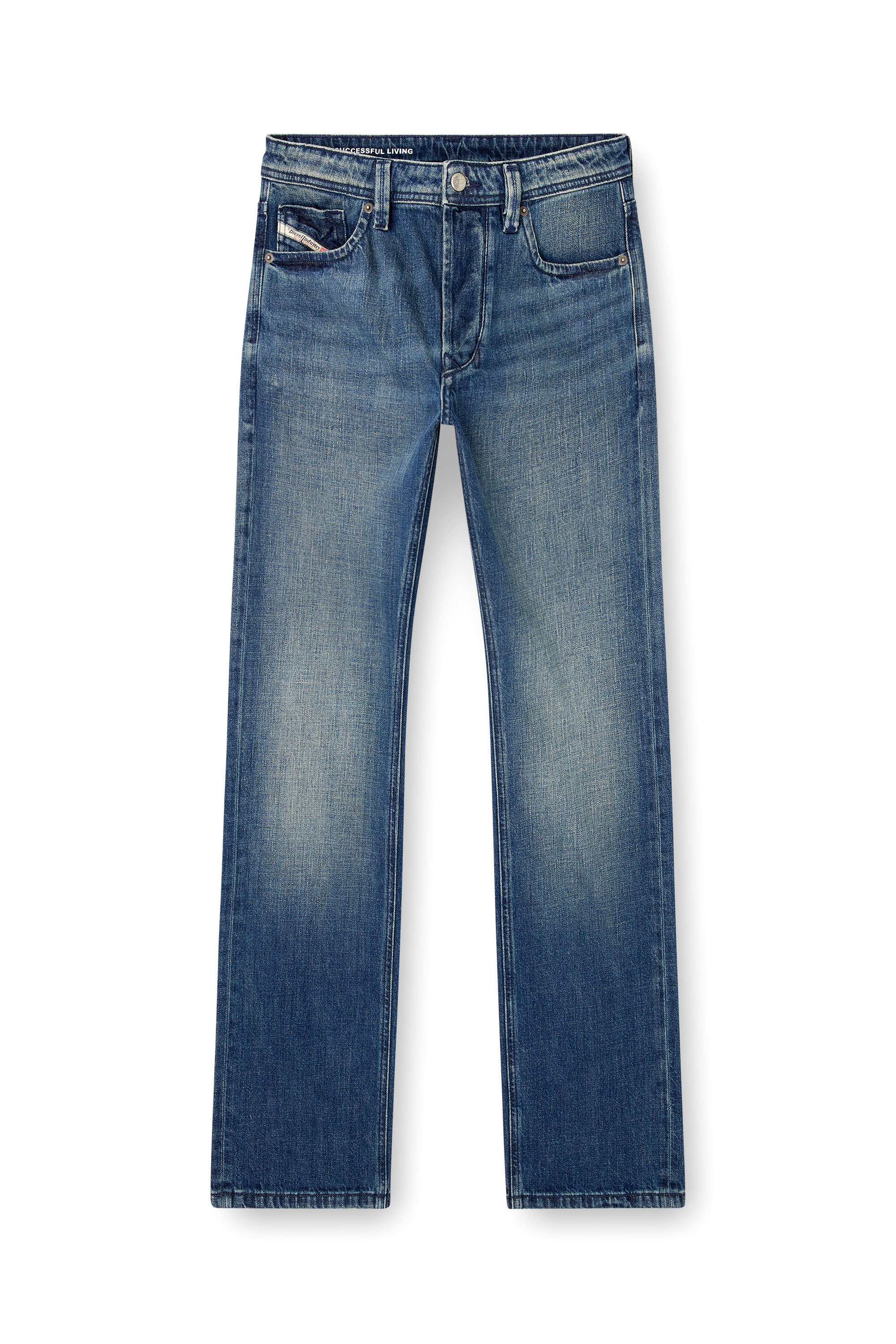 Regular Jeans 1985 Larkee 0DBDS, Dark Blue Diesel - Man's Regular Jeans 1985 Larkee 0DBDS, Dark Blue - 2