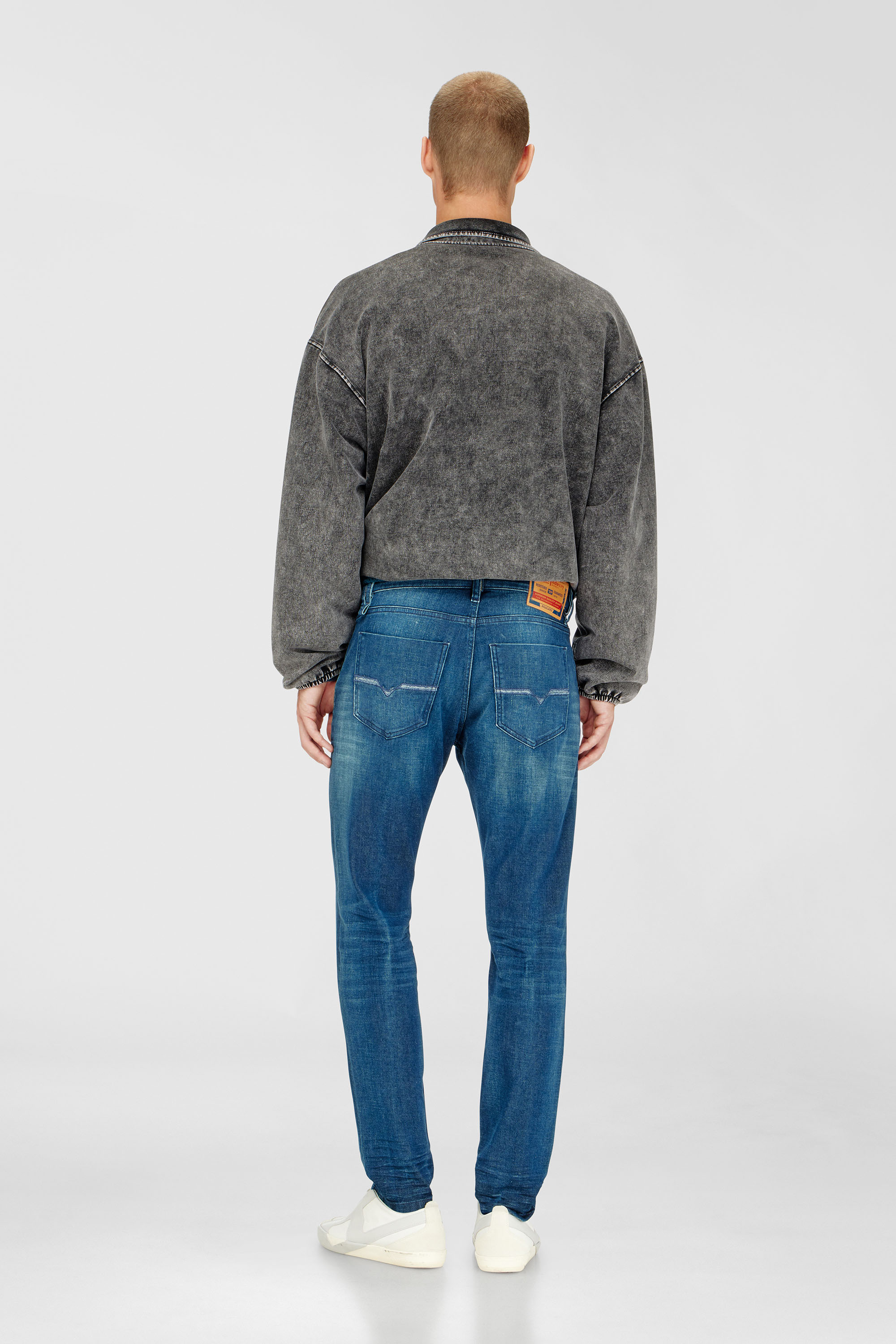 Diesel - Slim Jeans 2019 D-Strukt 0PBBZ Homme, Bleu moyen - Image 3