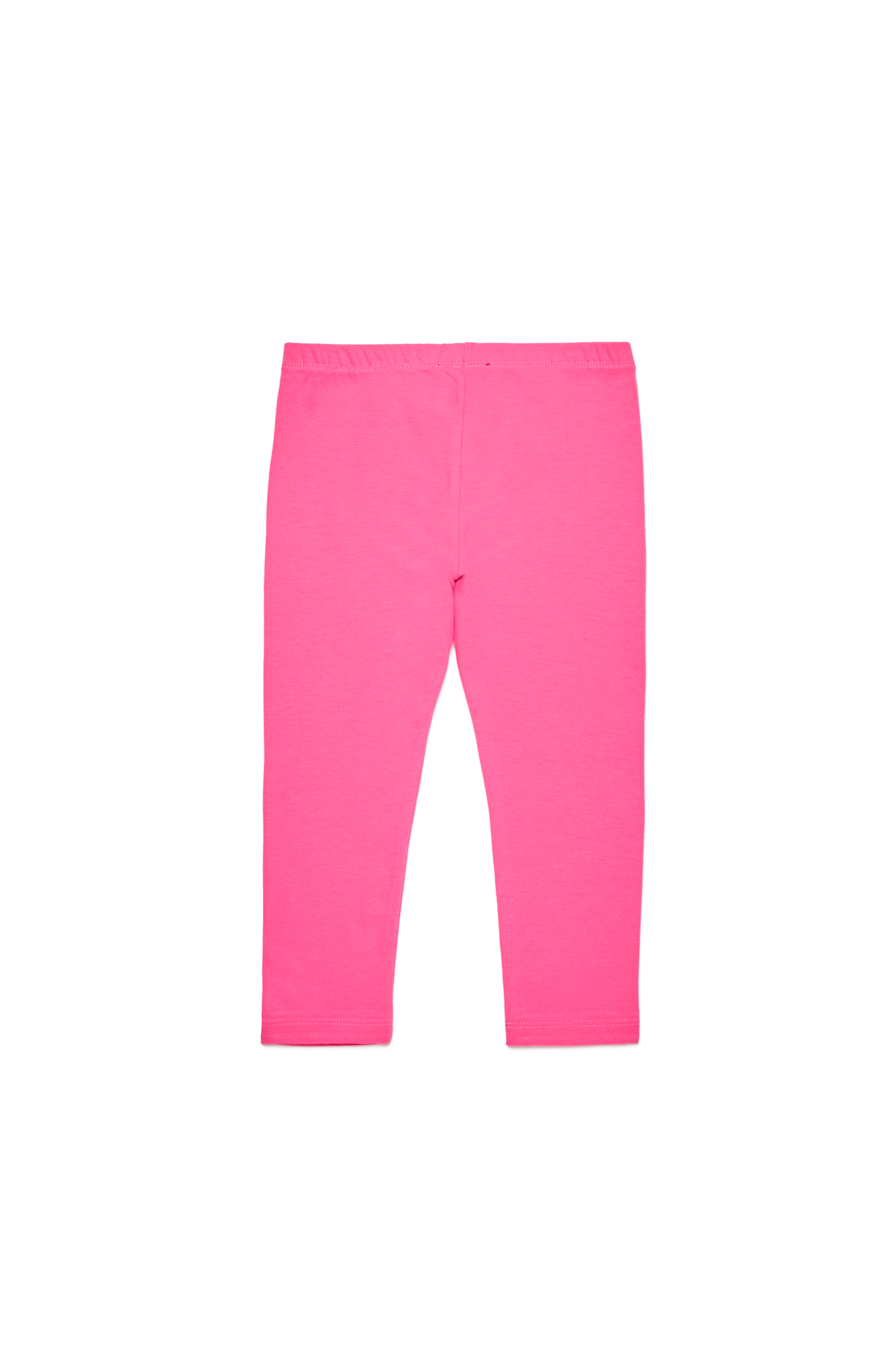 Diesel - PANB, Woman Cotton pants with logo print in Pink - Image 2